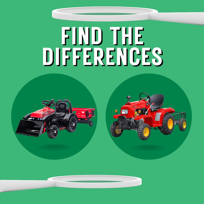 The Differences Between Electric and Petrol Tractors for Kids