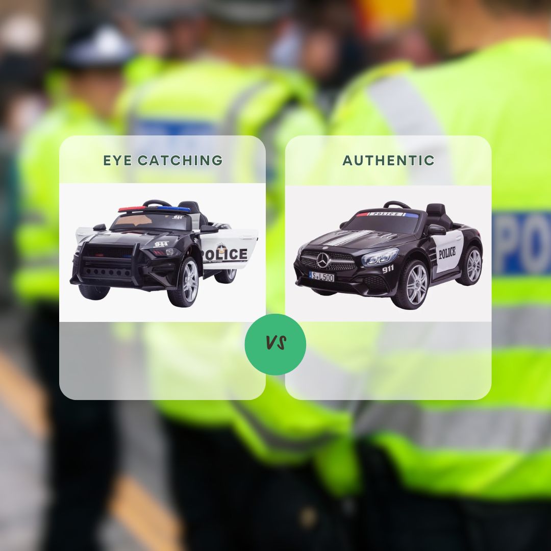 What Is The Difference Between The Ford Mustang GT Police Style and the Mercedes Licensed SL500?