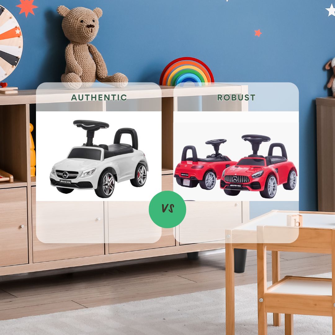 What Is The Difference Between The Mercedes C63 and the Mercedes GTR Push Alongs?