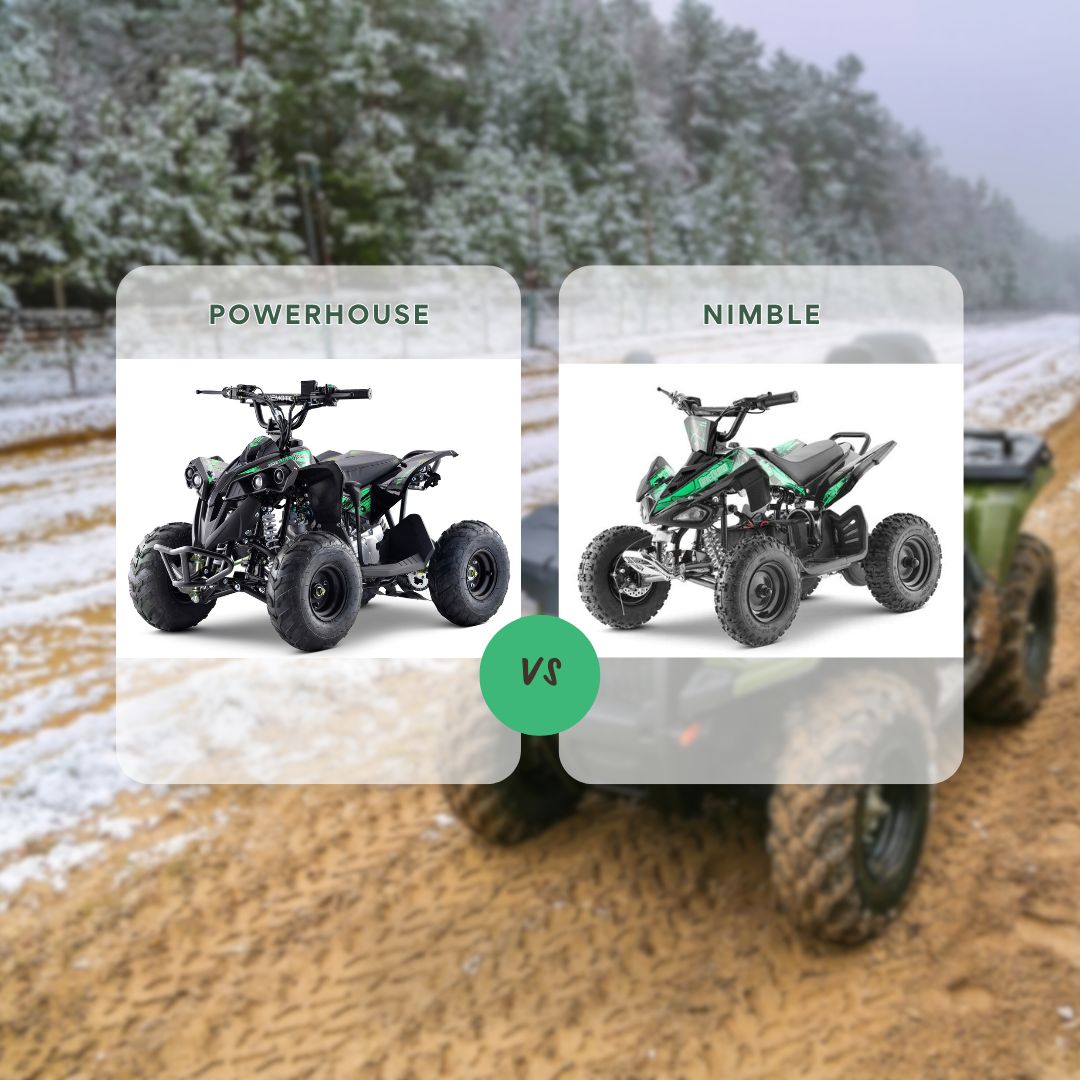 What Is The Difference Between The OneQuad 2021 PX3S 110cc Petrol and the OneQuad EX1S 1000w Electric Quad Bike