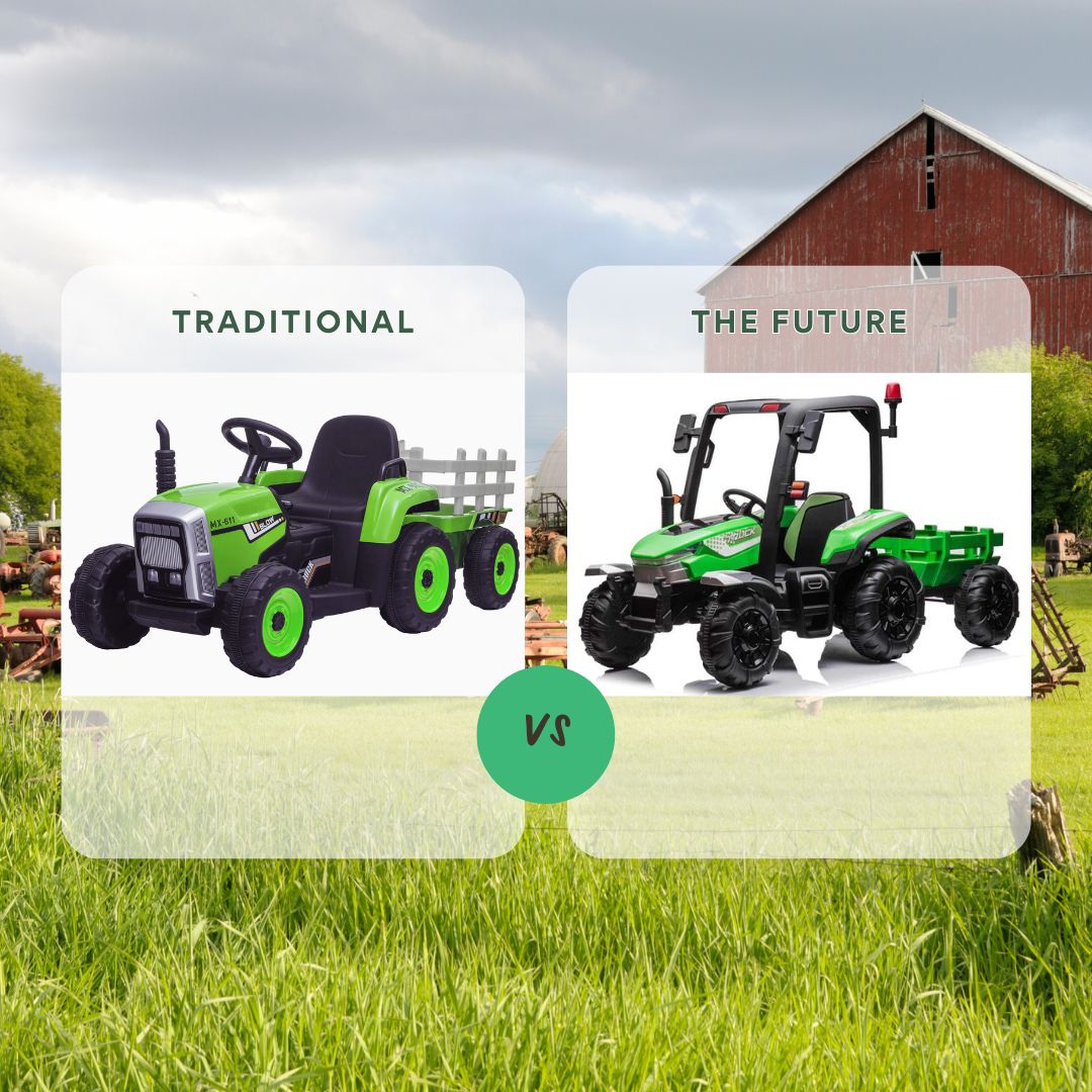 What Is The Difference Between The RiiRoo 2020 JDX Tractor and the RiiRoo 24V Battery Electric Tractor