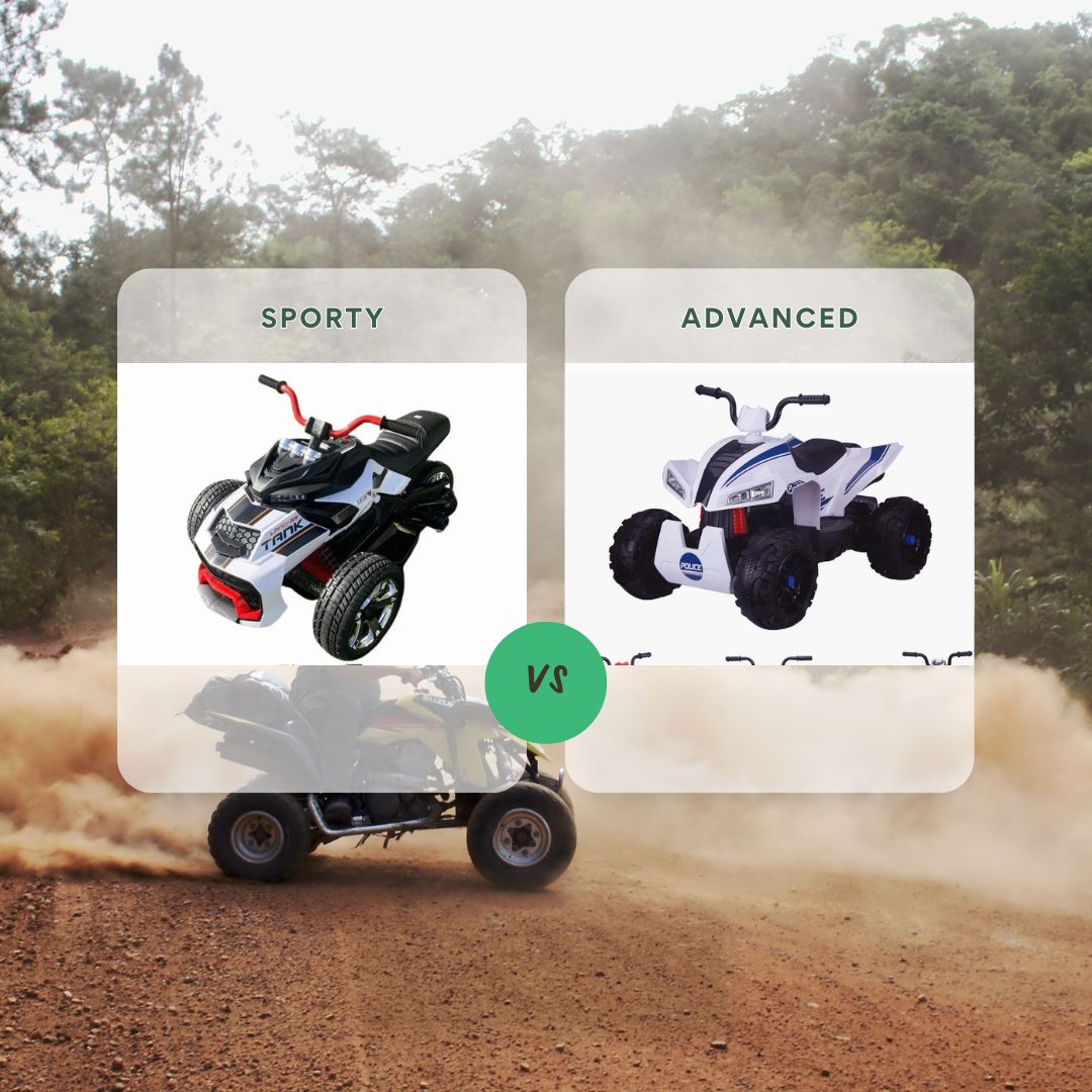 What Is The Difference Between The Three Wheel Police Quad and the RiiRoo 12V ATV 2020 Quad?
