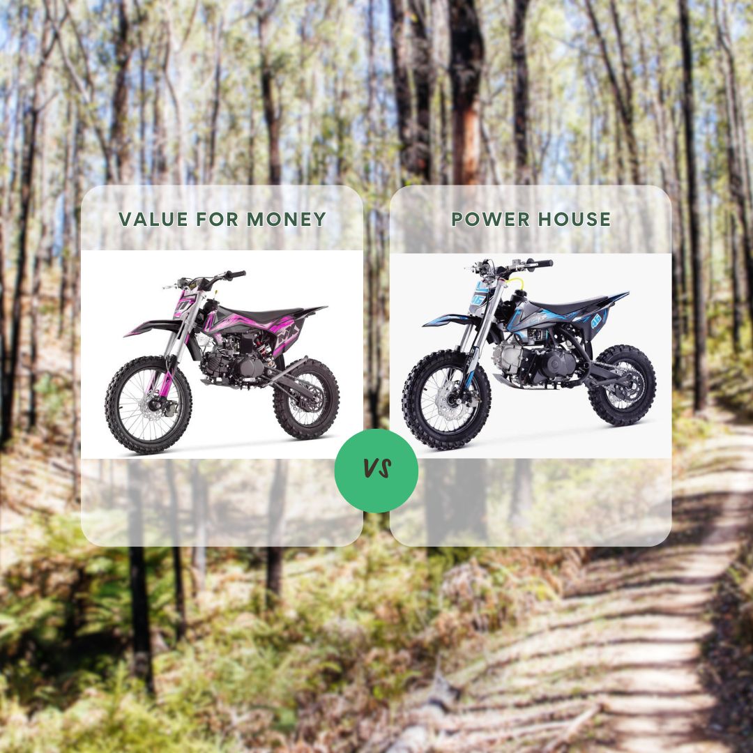 What is the Difference Between the OneMX™ 2021 PX2S and the OneMX™ PX3S Teen 140CC Petrol Dirt Bikes?