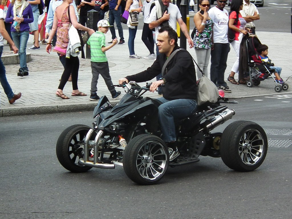 Quad shops bike for 8 year old boy