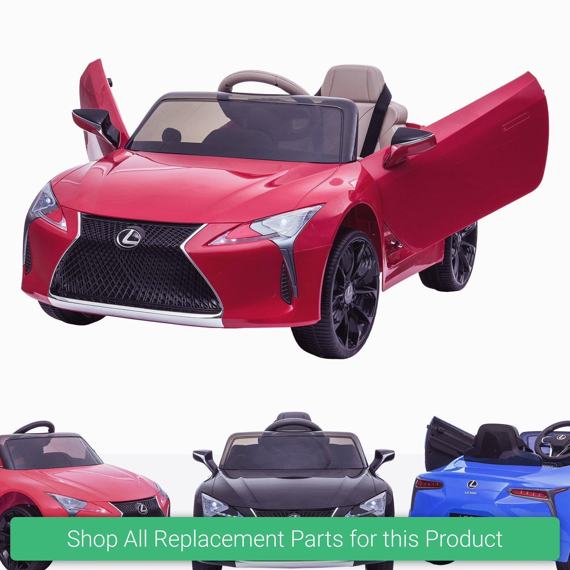 Replacement Parts and Spares for Kids Lexus Licensed LC500 - LC500-VAR