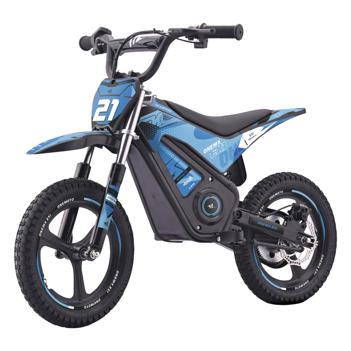 04-onemx-ex1-14-inch-kids-electric-pit-bike-blue-rear-side-view.jpg