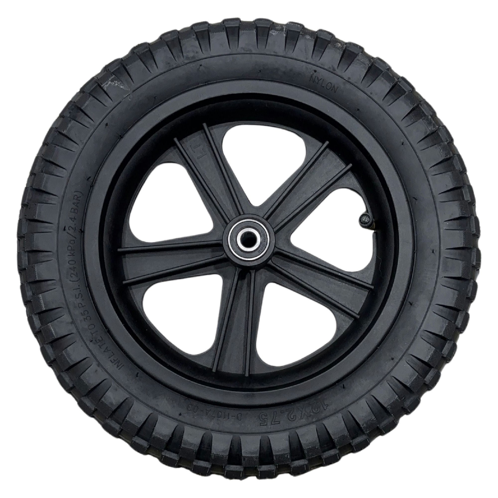 Replacement Wheel for Kids Ride on's - Front for 200w Motorbike - 104-2871