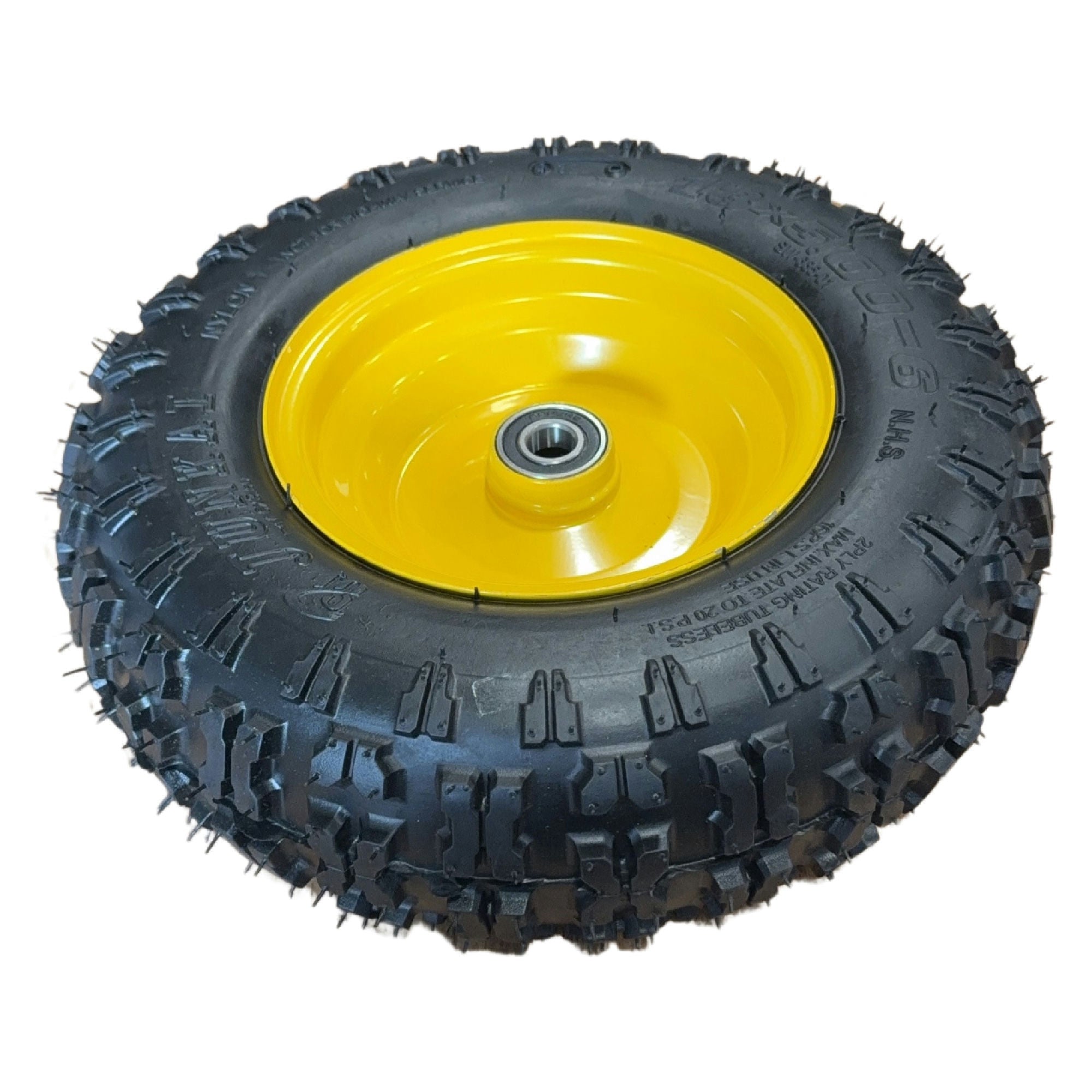 Replacement Wheel for Kids Ride on's - Petrol Tractor Trailer Wheel Complete with Bearing - 104-2939