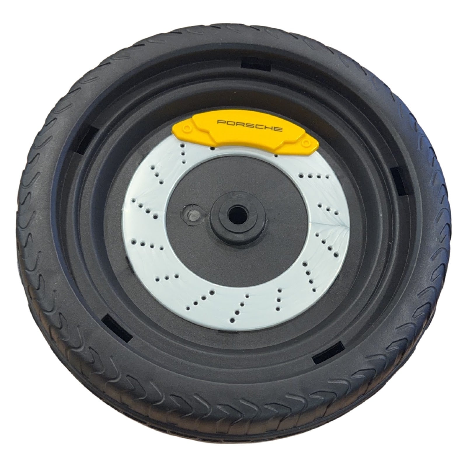 Replacement Wheel for Kids Ride on's - licensed Porsche 911 Carrera Rear Wheel - 104-3285