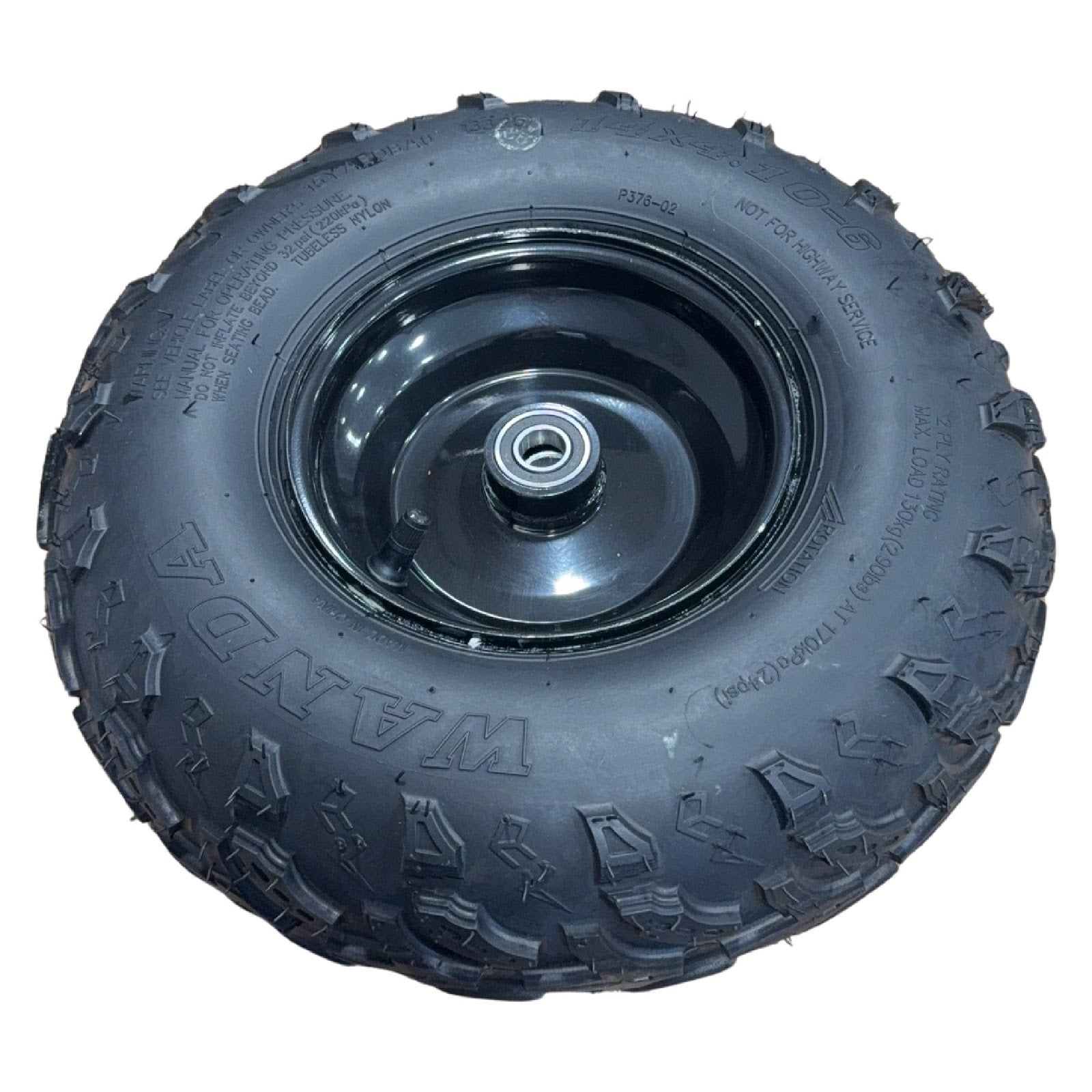 Replacement Wheel for Kids Ride on's - Front Wheel for Electric and Petrol Buggy - 104-3175