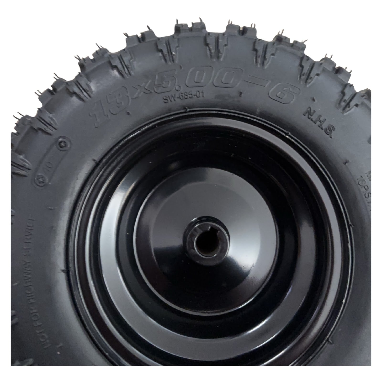 Replacement Wheel for Kids Ride on's - Quad/ATV 6 inch Rear Wheel - 104-3129