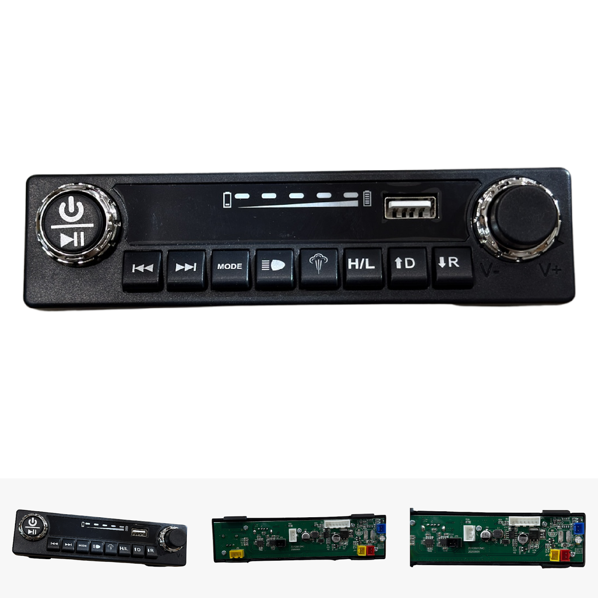 Replacement Media Player Console for Kids Ride on's - Challenger 12V - 107-3440