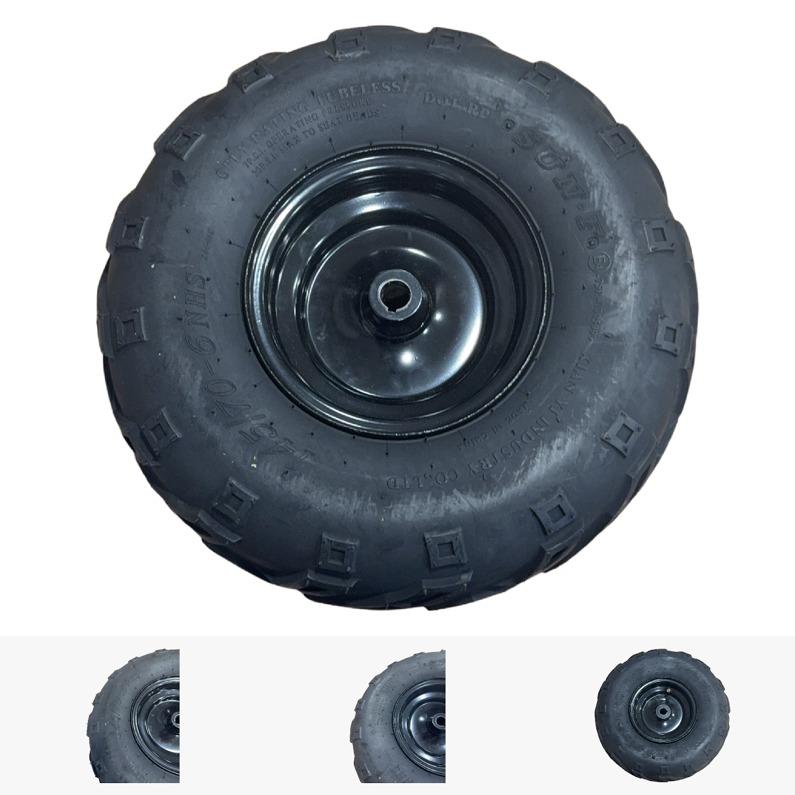 Replacement Wheel for Kids Ride on's - Rear Left Wheel - OneUTV-PX3S - 104-3243