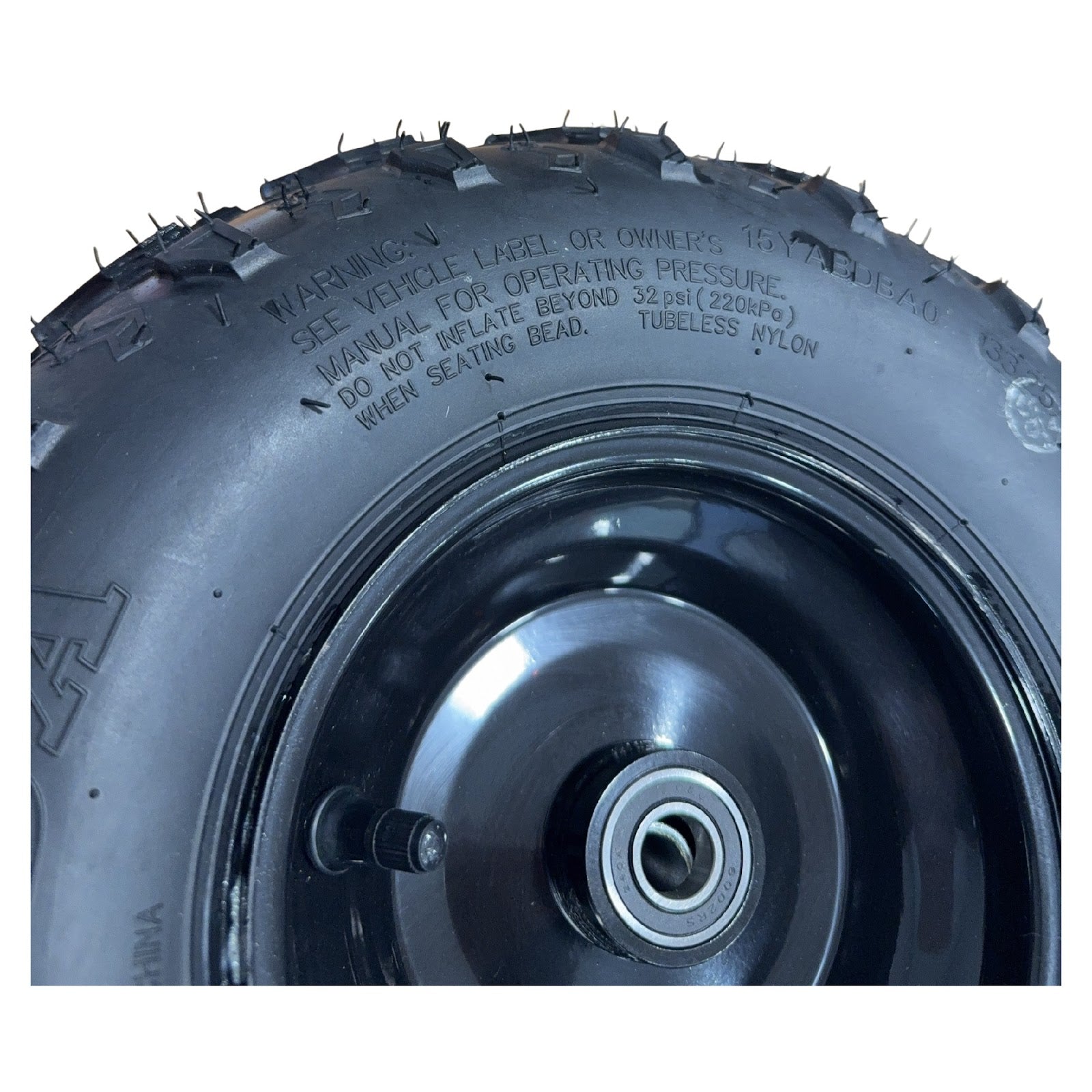 Replacement Wheel for Kids Ride on's - Front Wheel for Electric and Petrol Buggy - 104-3175