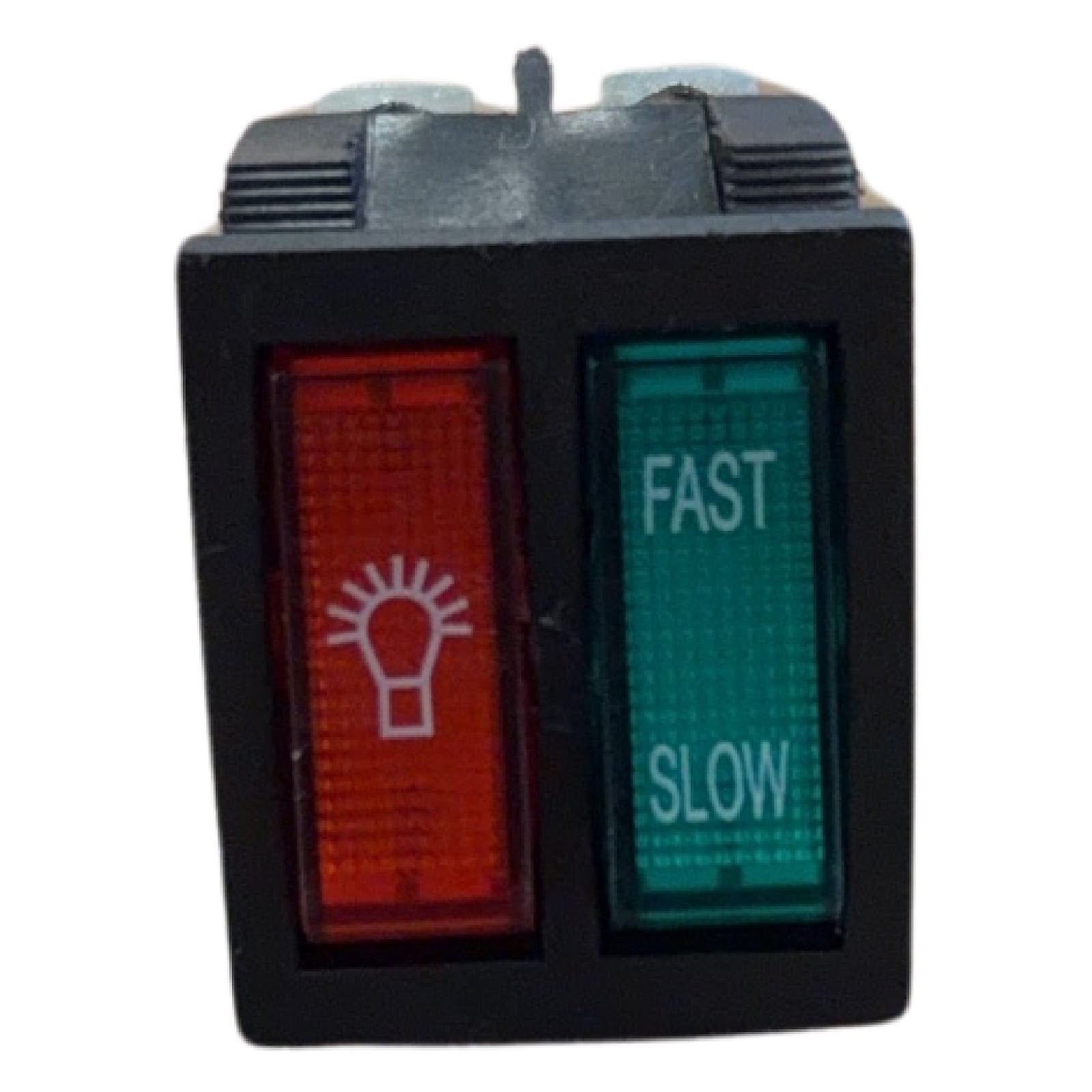 Replacement Light Switch for Kids Ride on's - Light and Fast/Slow - 110-3318