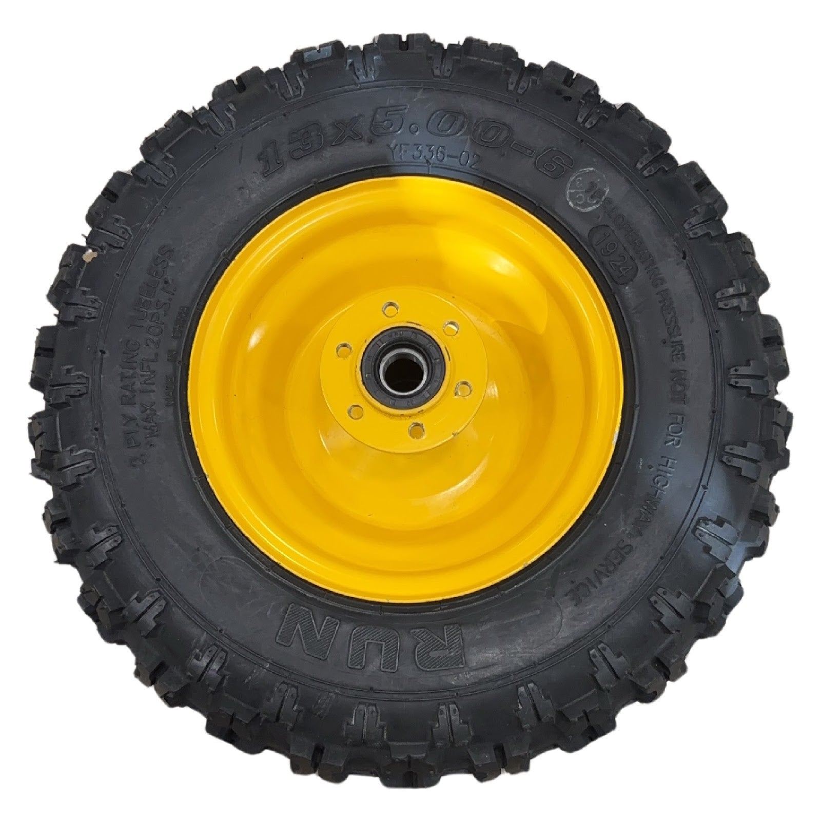 Replacement Wheel for Kids Ride on's - OneTractor-PX2S Front Wheel 6 inch - 104-3140