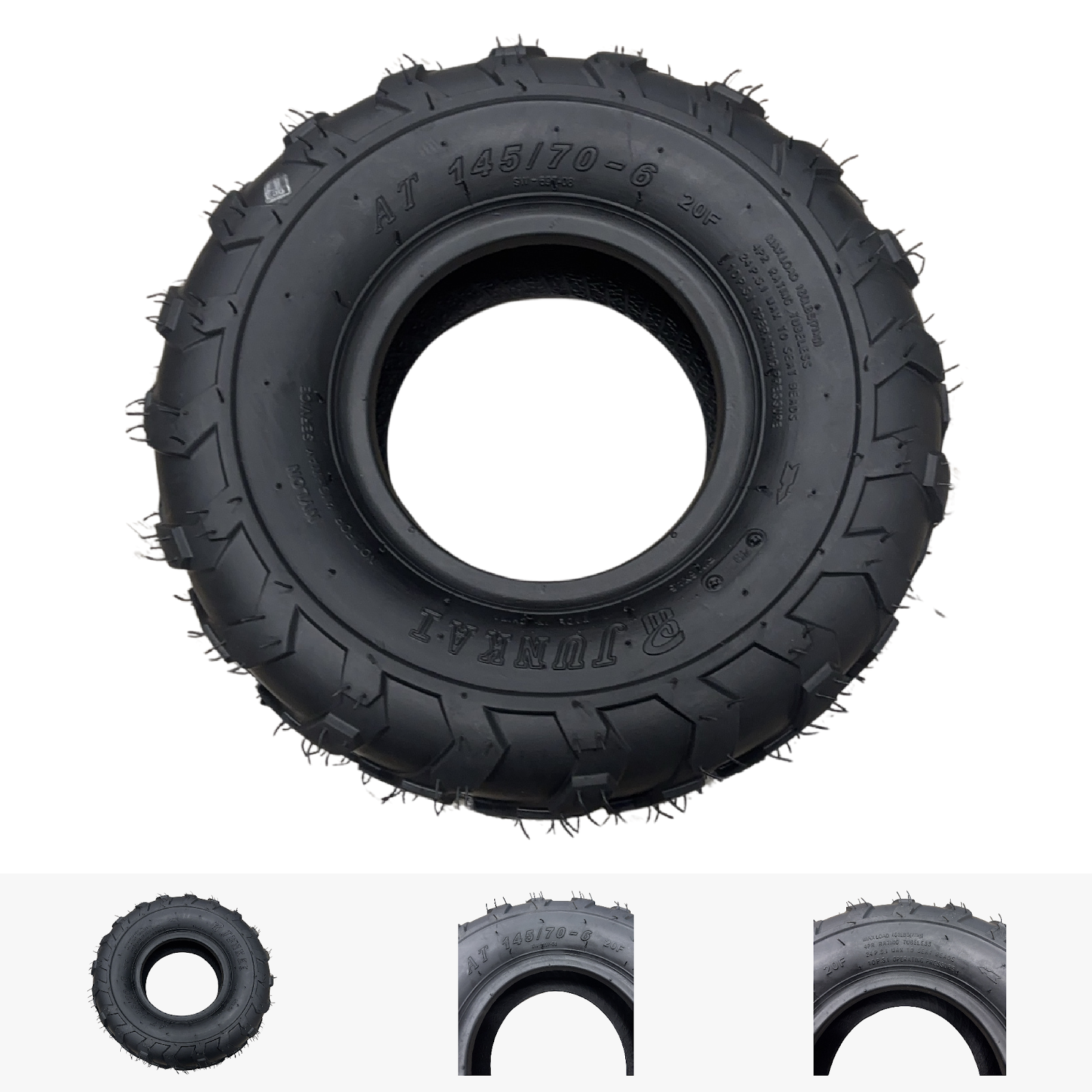 Replacement Wheel for Kids Ride on's - 6 inch Tyre for 110cc Quads - 104-3173