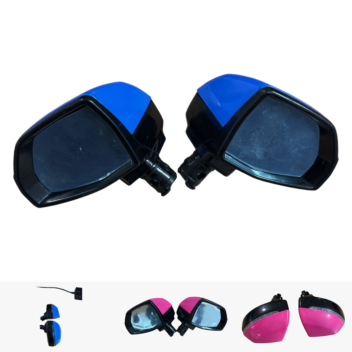 Replacement Wing Mirrors for Kids Ride on's - Set of 2 - Q7 - 138-3434