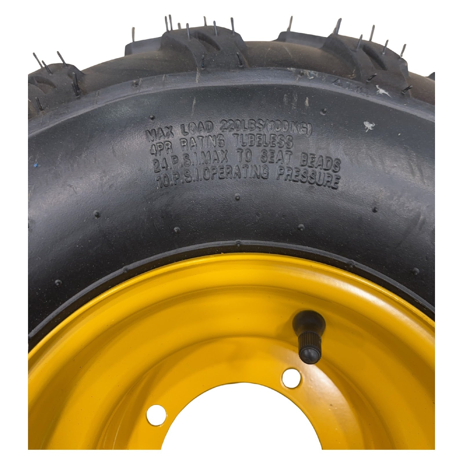 Replacement Wheel for Kids Ride on's - OneTractor-PX2S Rear Wheel 8 Inch - 104-3139