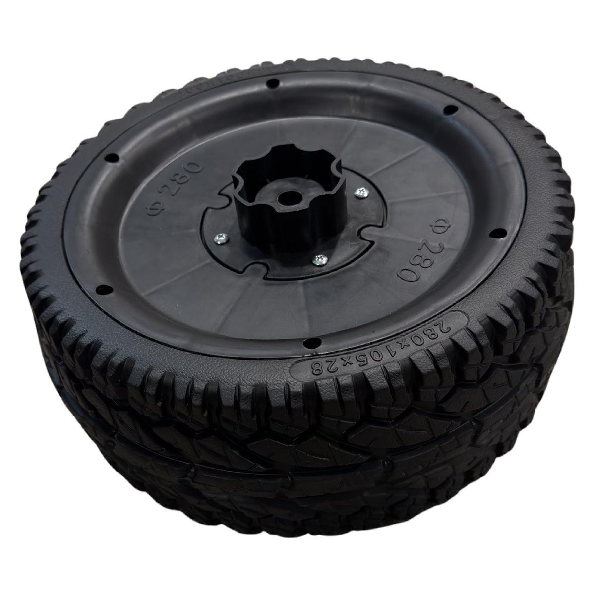 Replacement Wheel for Kids Ride on's - Universal - PowerHaul 12v Electric Dumper - 104-3565