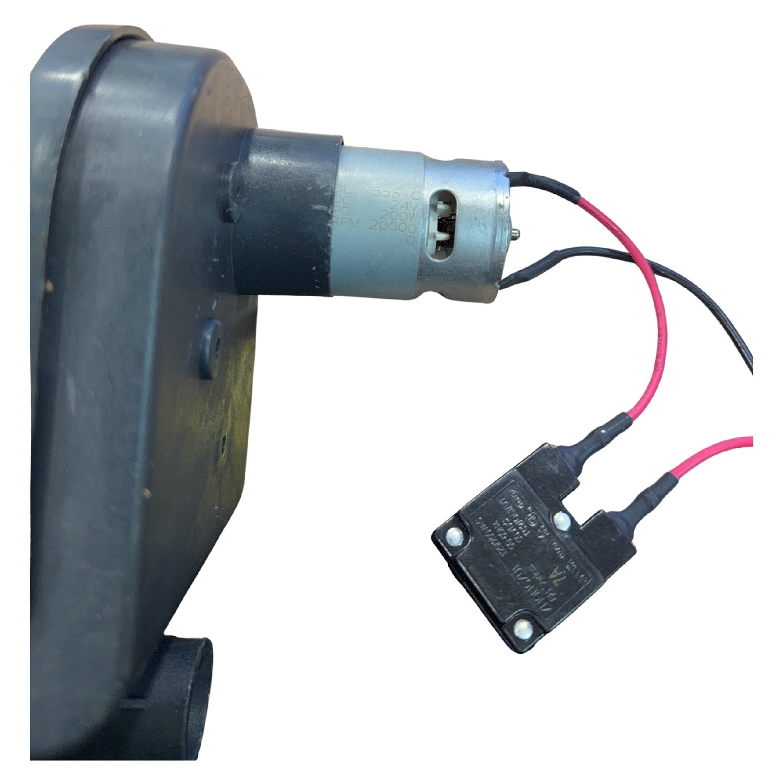 Replacement Electric Motor for Kids Ride on's - Police UTV 24v-2000W 2000RPM - Left Side - 106-3327