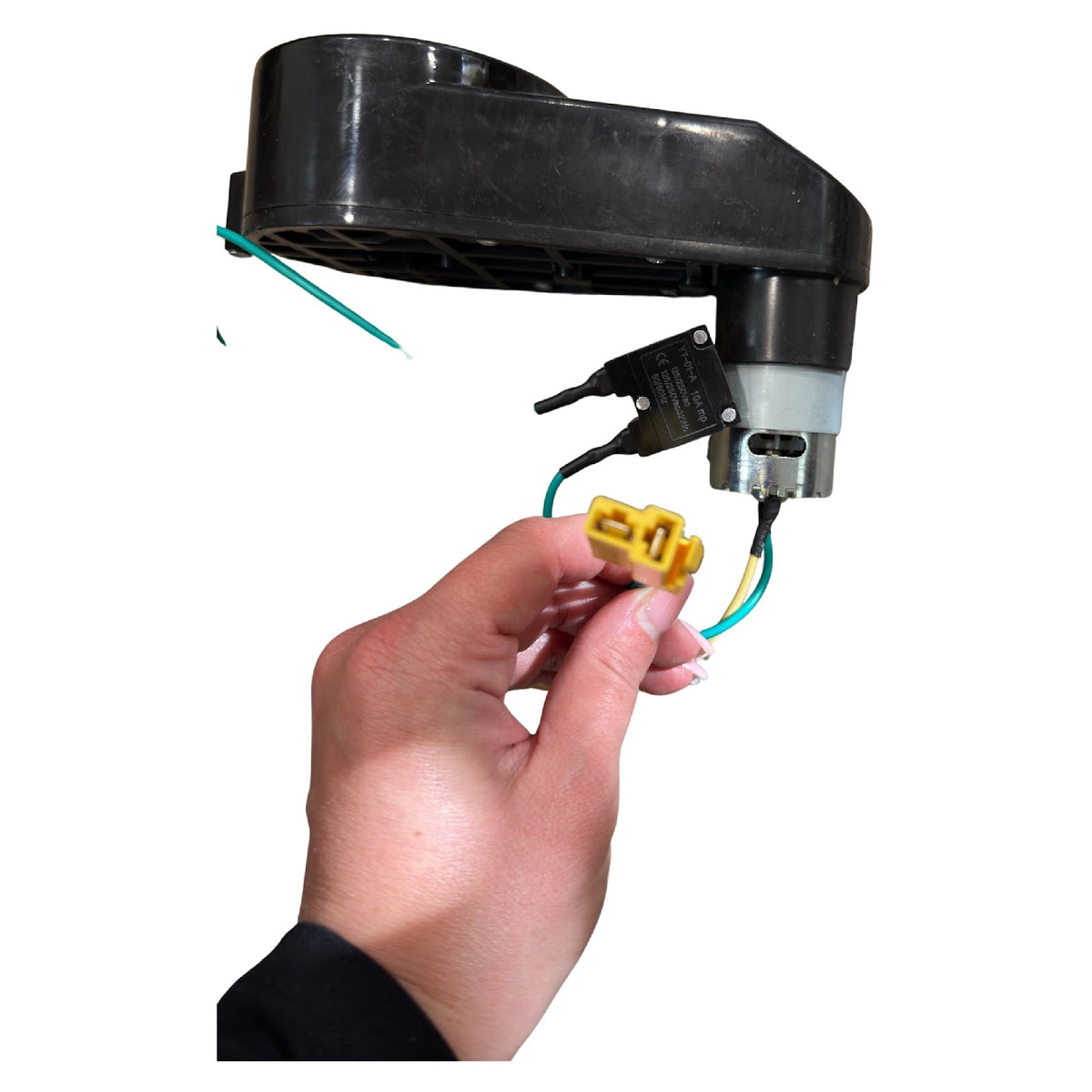 Replacement Electric Motor for Kids Ride on's - Right Motor - 12V 12000RPM - Challenger - 106-3444