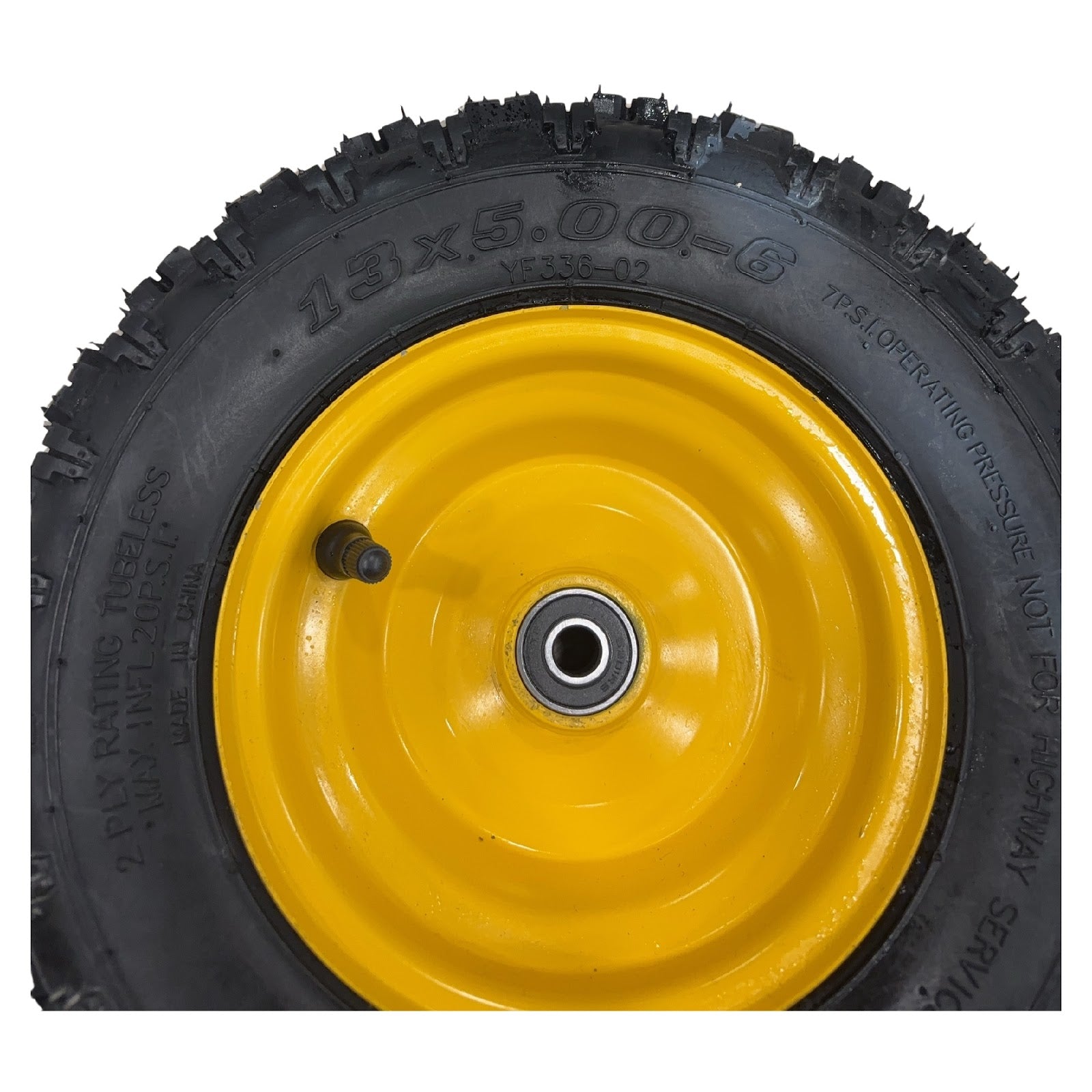 Replacement Wheel for Kids Ride on's - OneTractor-PX2S Front Wheel 6 inch - 104-3140