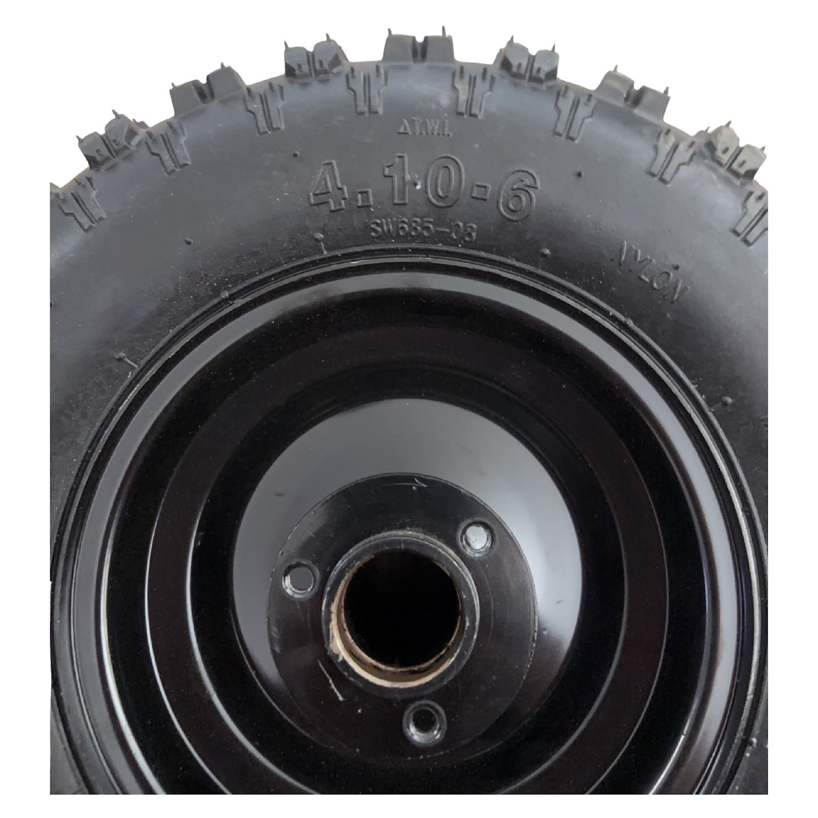 Replacement Wheel for Kids Ride on's - Quad/ATV 6 inch Front Wheel - 104-3128