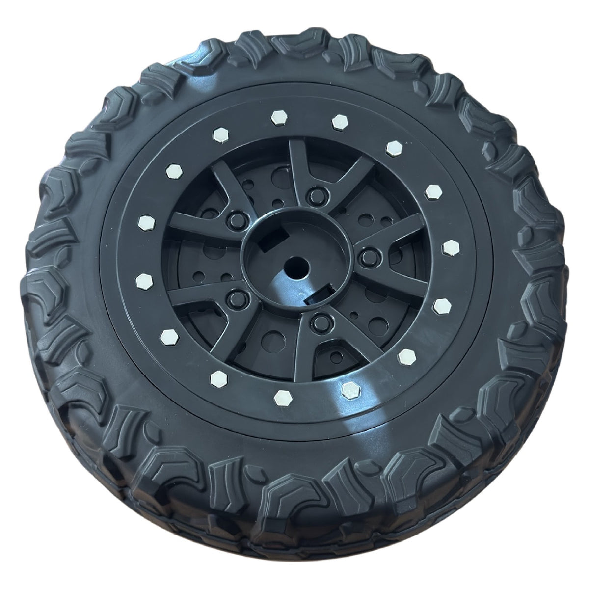 Replacement Wheel for Kids Ride on's - Rear Wheel - Kawaski UTV - 104-3526