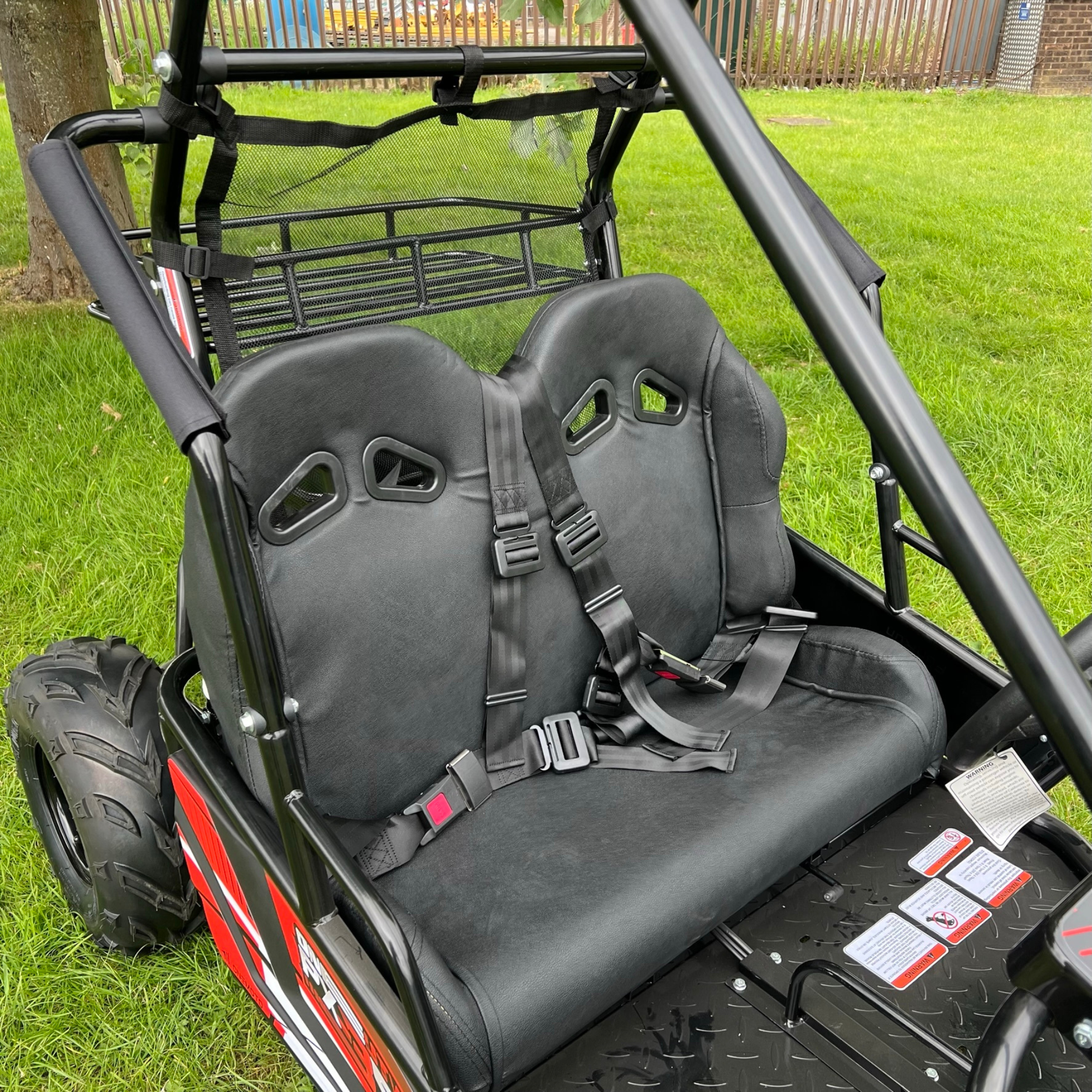 212cc 4-Stroke Kids 2 Seater Petrol UTV Buggy - Storage & Roll Cage | OneUTV™ PX3S