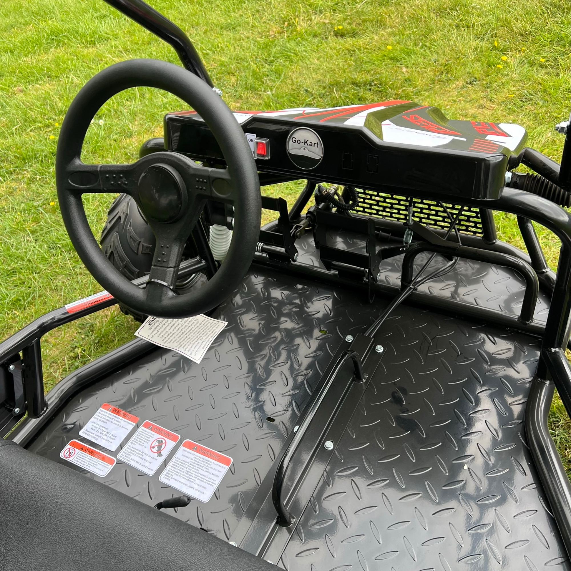 212cc 4-Stroke Kids 2 Seater Petrol UTV Buggy - Storage & Roll Cage | OneUTV™ PX3S