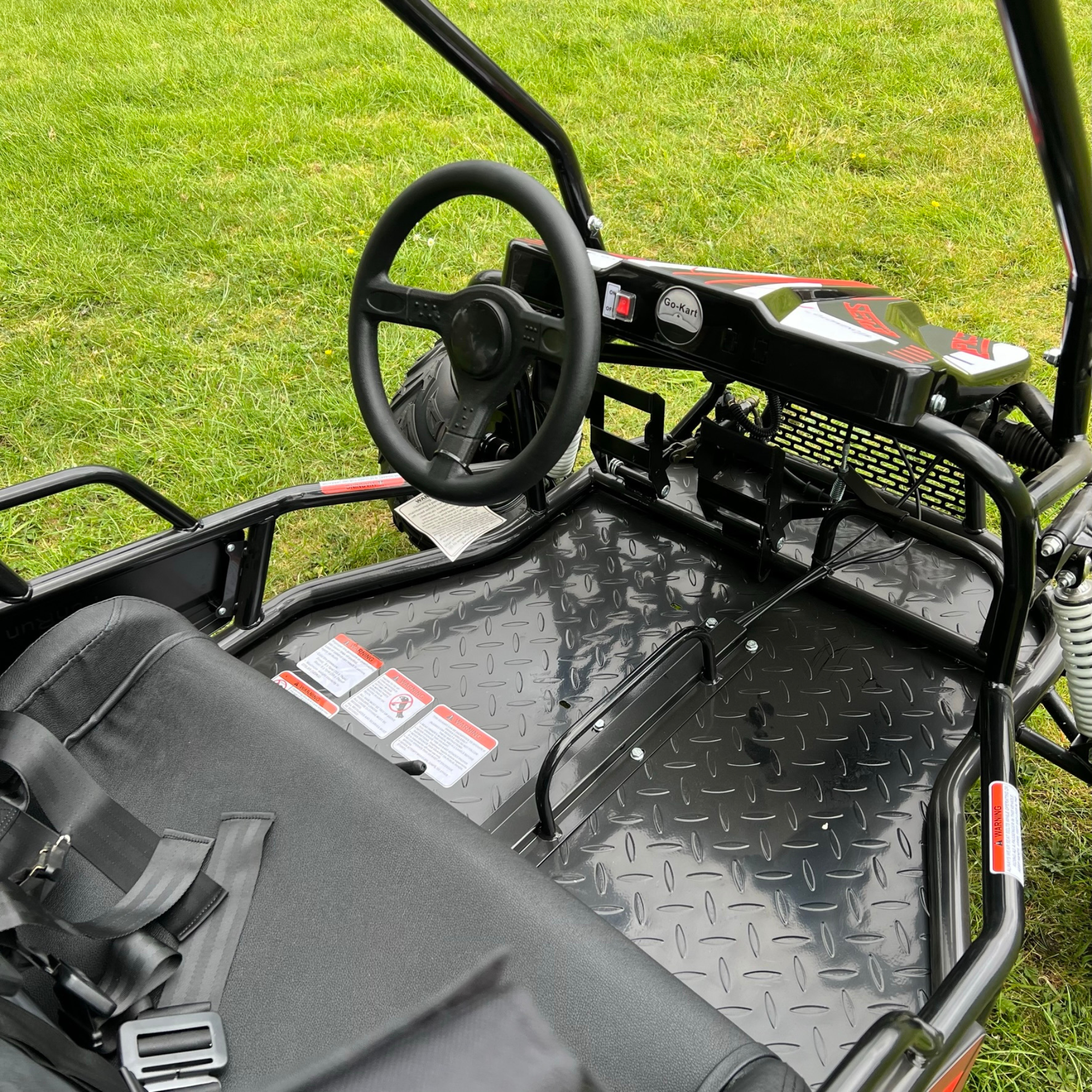 212cc 4-Stroke Kids 2 Seater Petrol UTV Buggy - Storage & Roll Cage | OneUTV™ PX3S