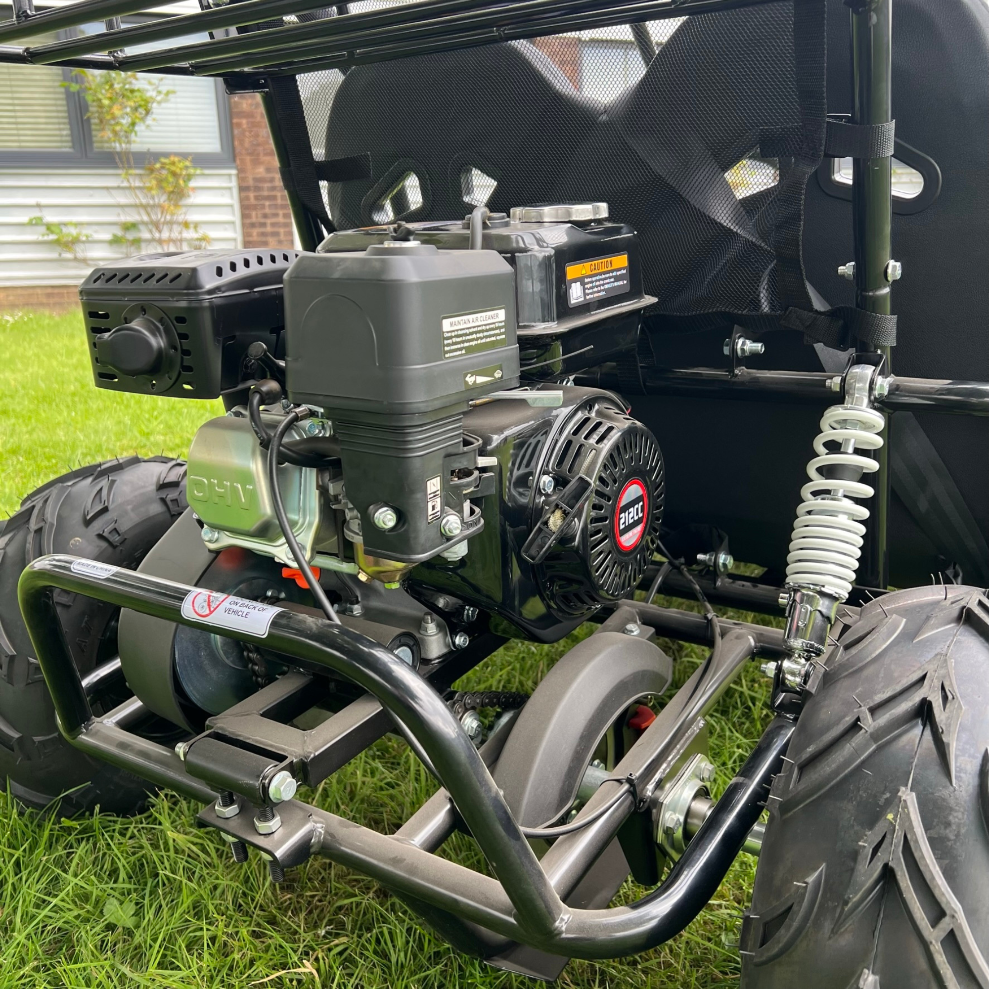 212cc 4-Stroke Kids 2 Seater Petrol UTV Buggy - Storage & Roll Cage | OneUTV™ PX3S