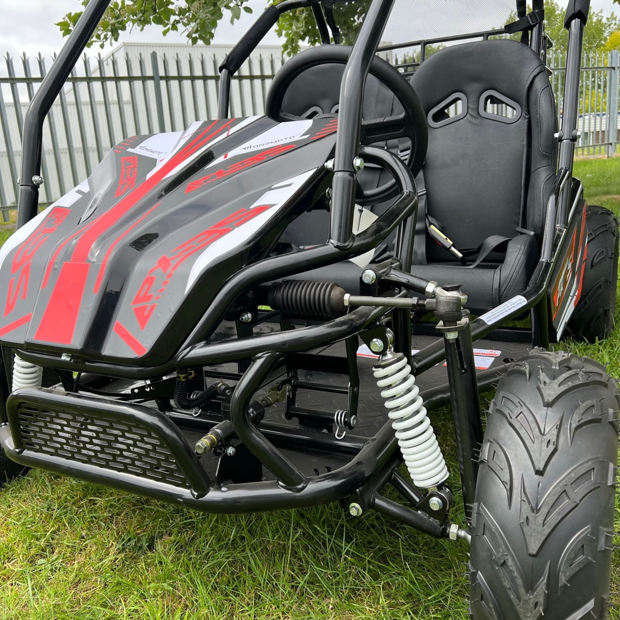 212cc 4-Stroke Kids 2 Seater Petrol UTV Buggy - Storage & Roll Cage | OneUTV™ PX3S