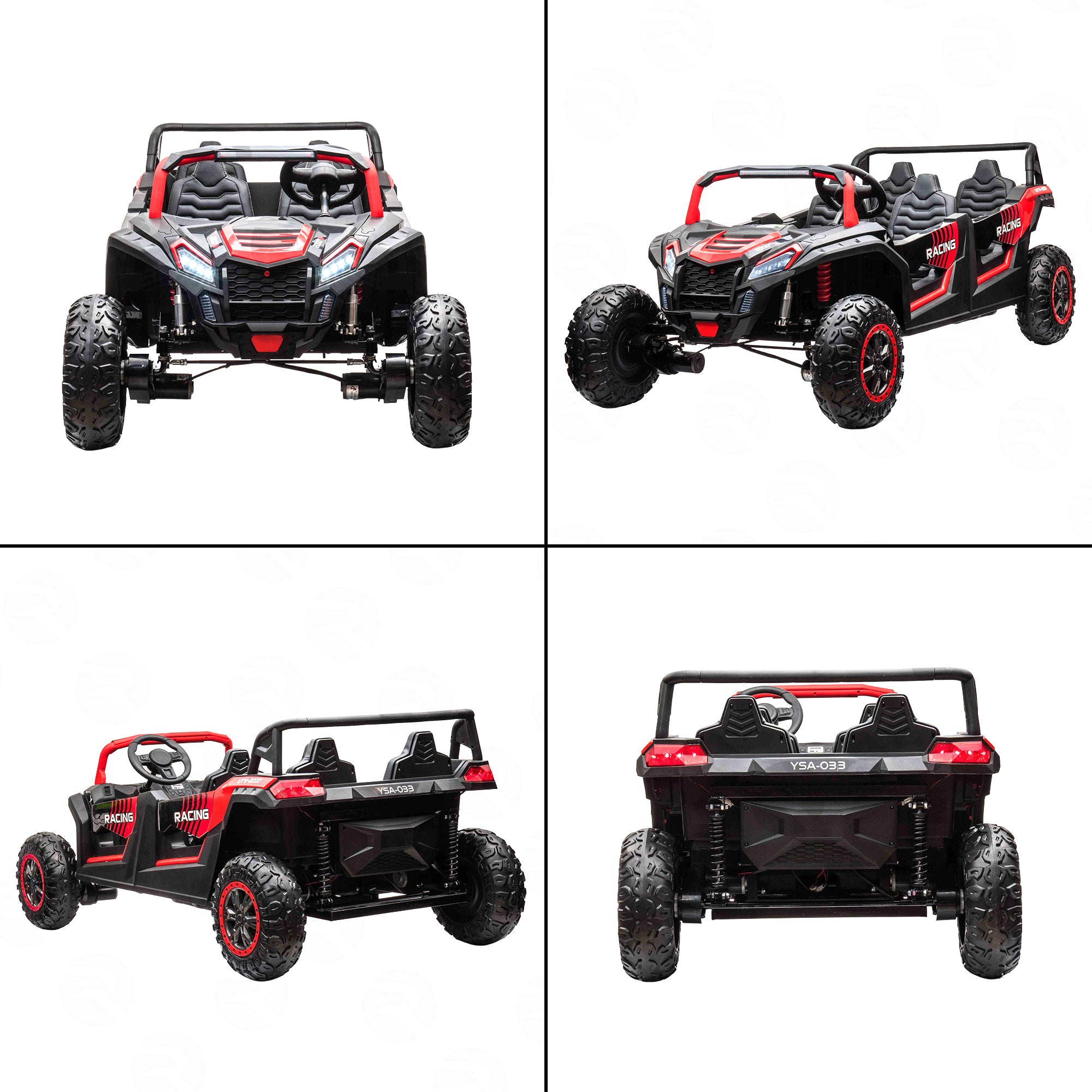 24V RiiRoo OneMX-4 UTV with 4 seats