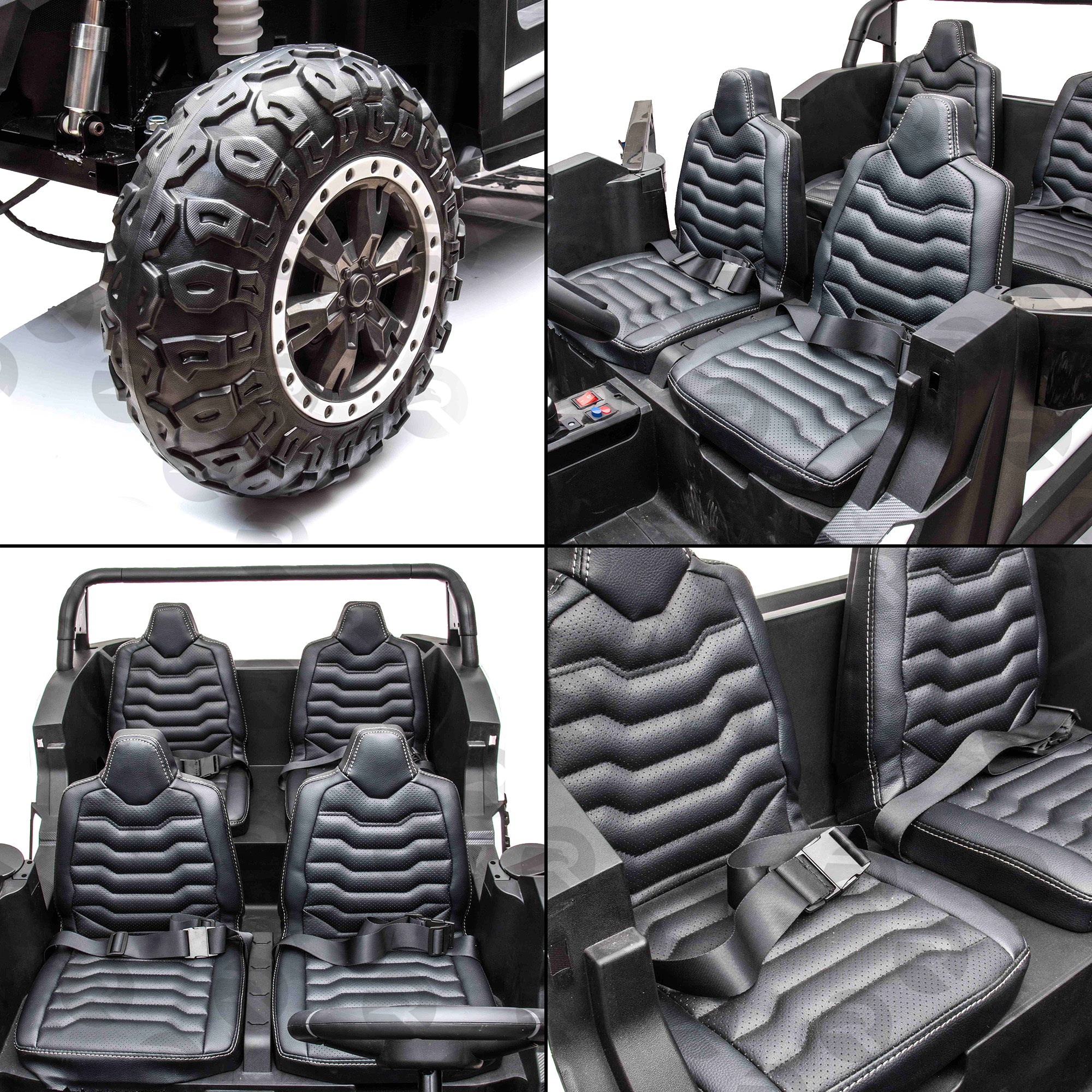 24V RiiRoo OneMX-4 UTV with 4 seats