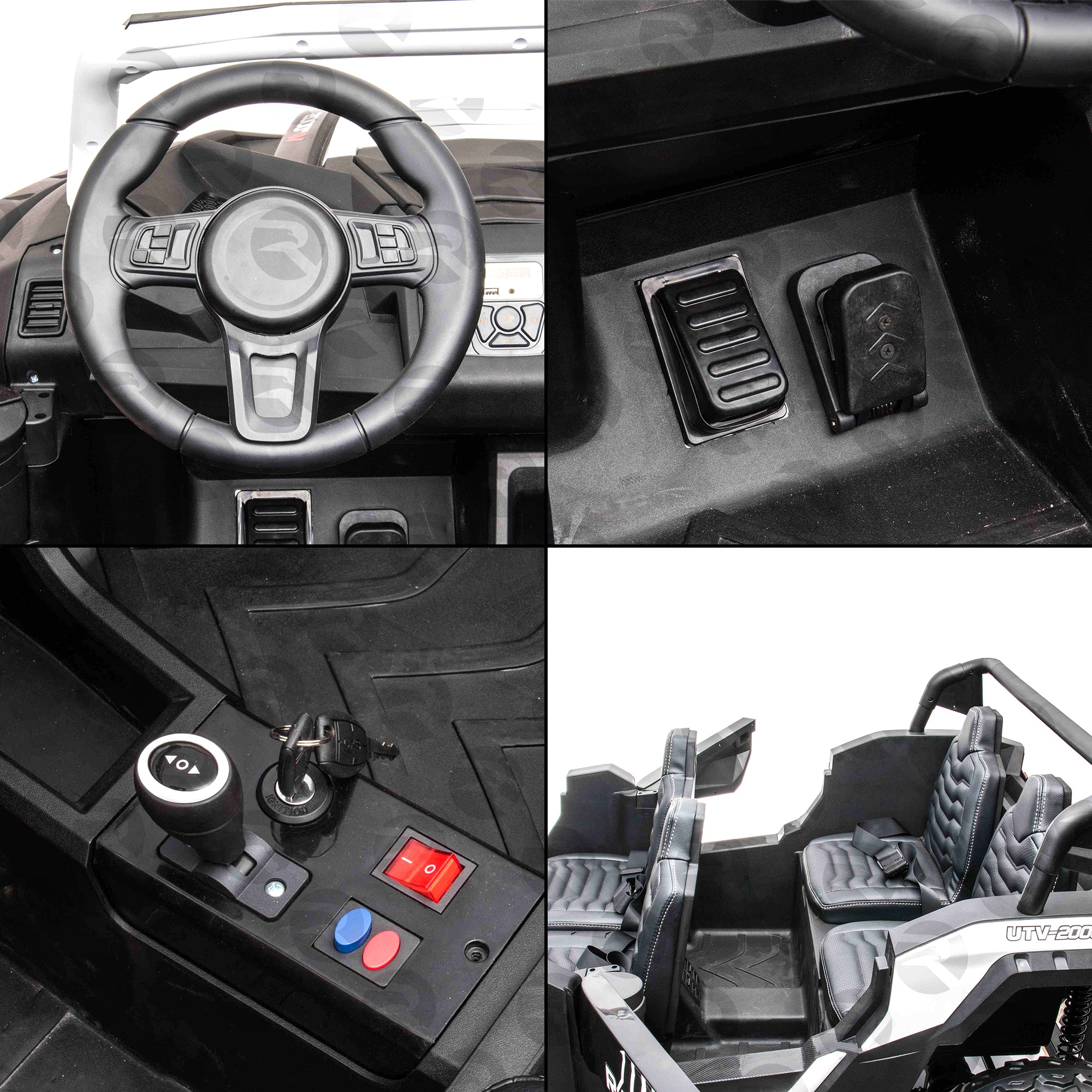 24V RiiRoo OneMX-4 UTV with 4 seats