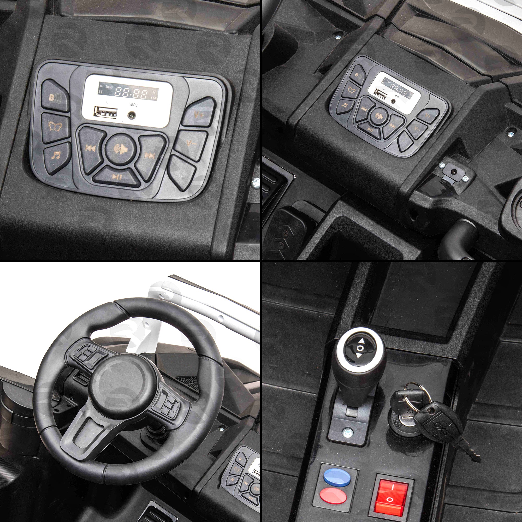 24V RiiRoo OneMX-4 UTV with 4 seats