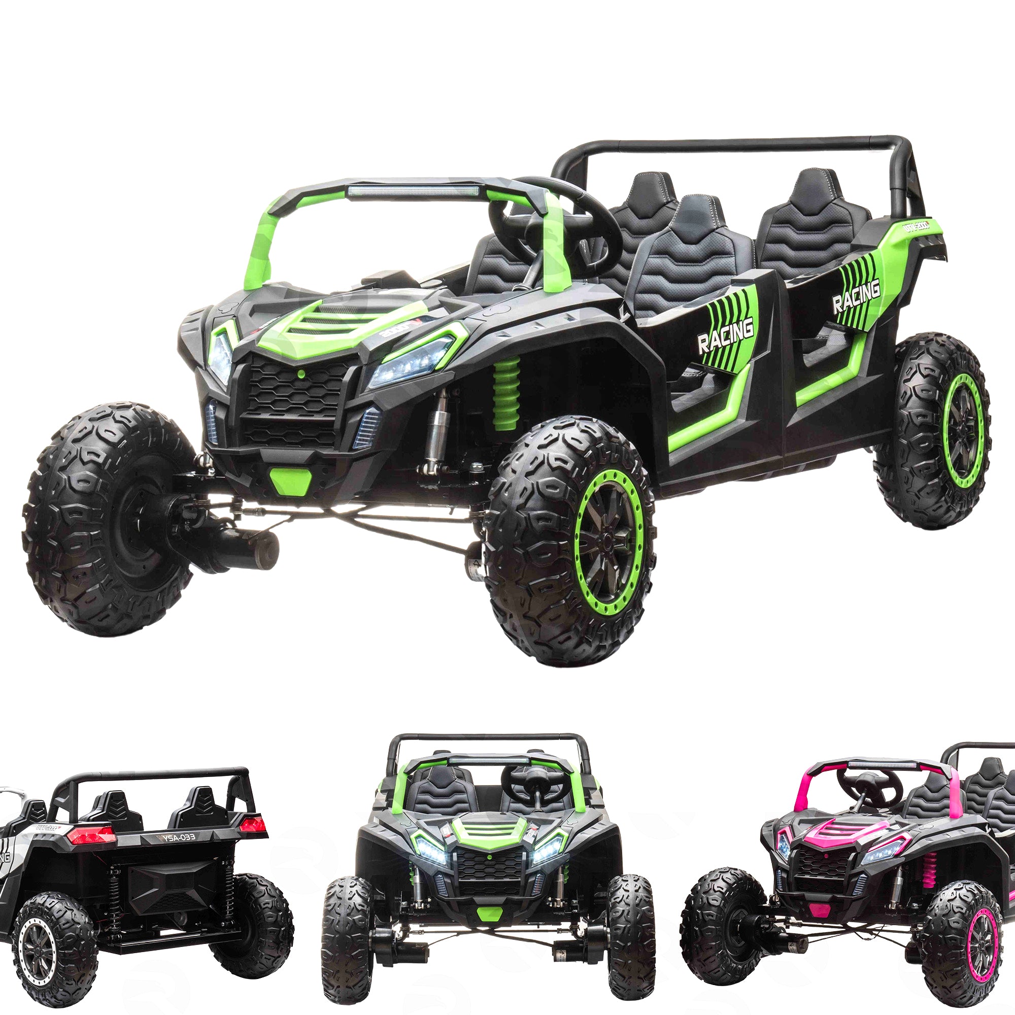 24V RiiRoo OneMX-4 UTV mit 4 Sitzen