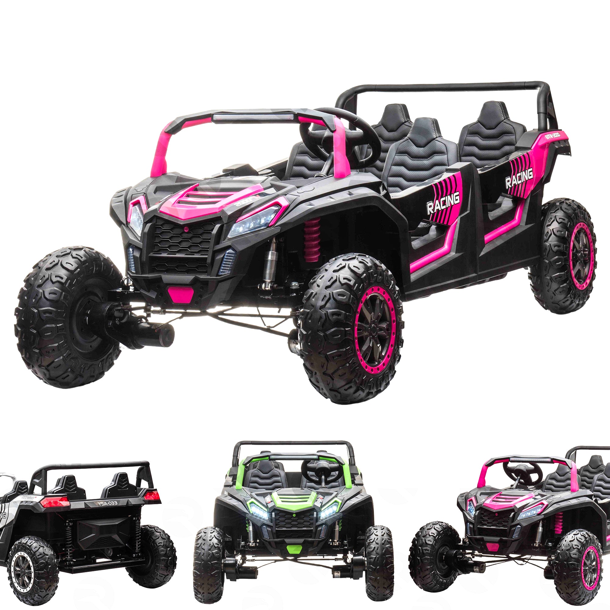 24V RiiRoo OneMX-4 UTV mit 4 Sitzen