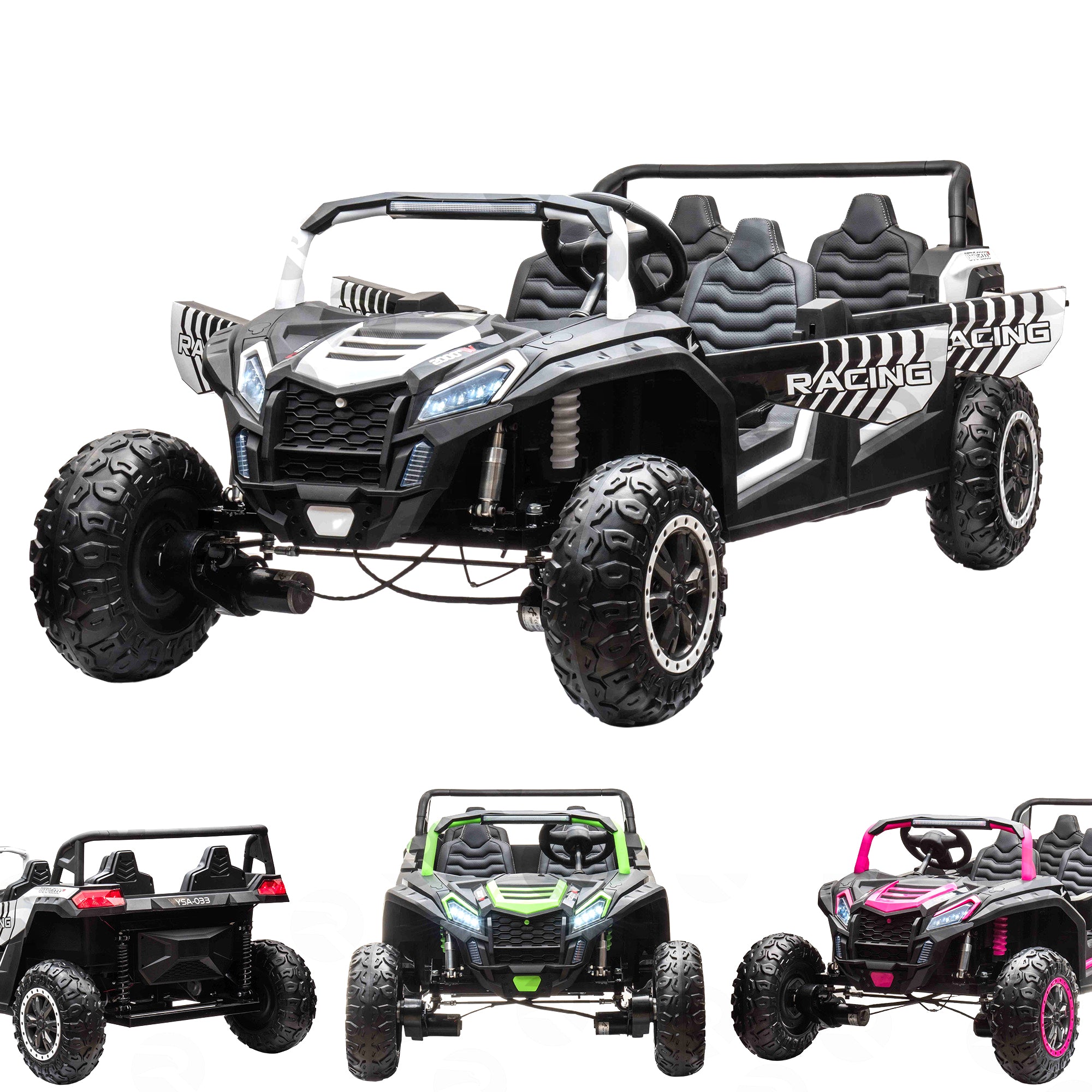 24V RiiRoo OneMX-4 UTV with 4 seats