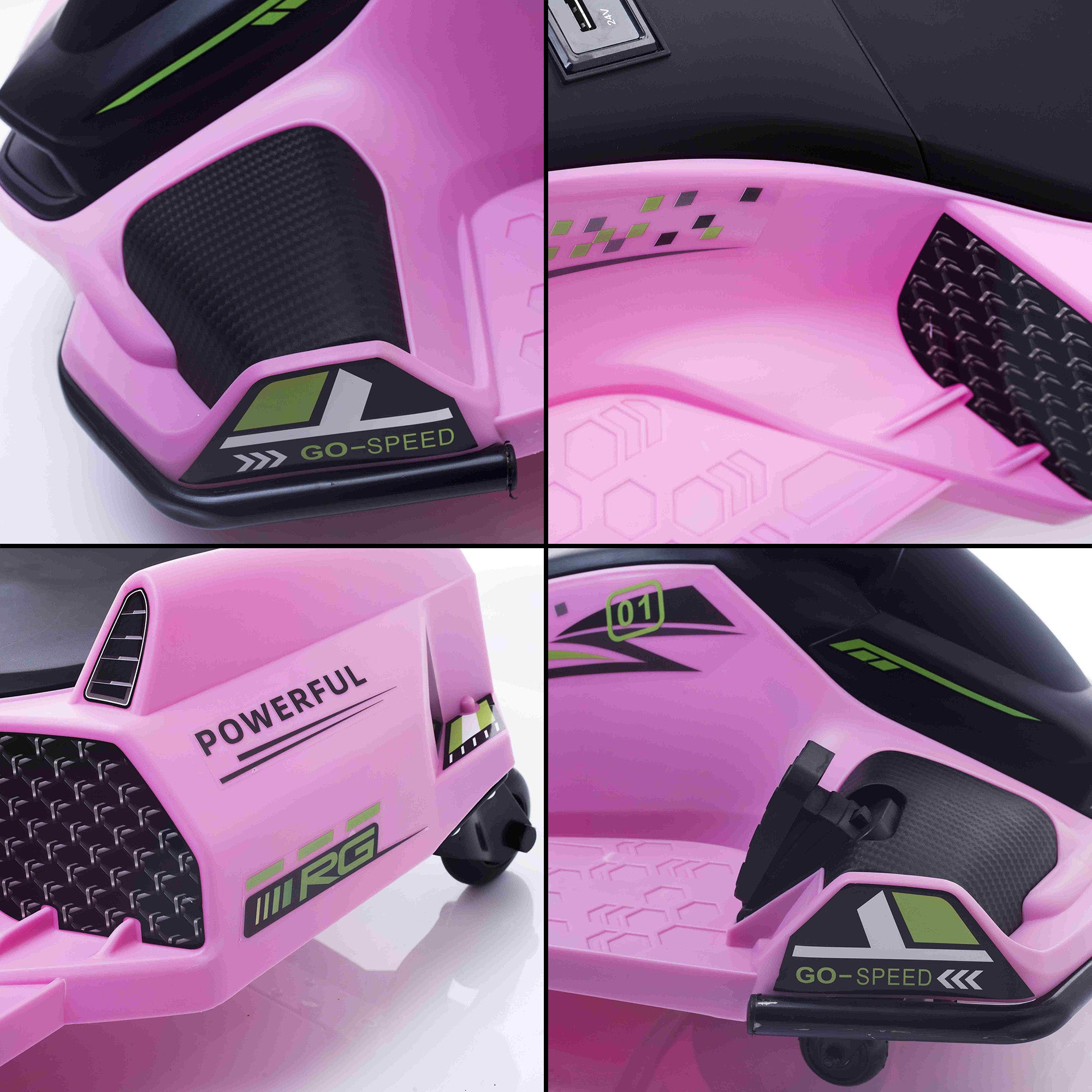 24v VoltRacer™ Drift Kart With Brushless Motor - DISPLAY MODEL