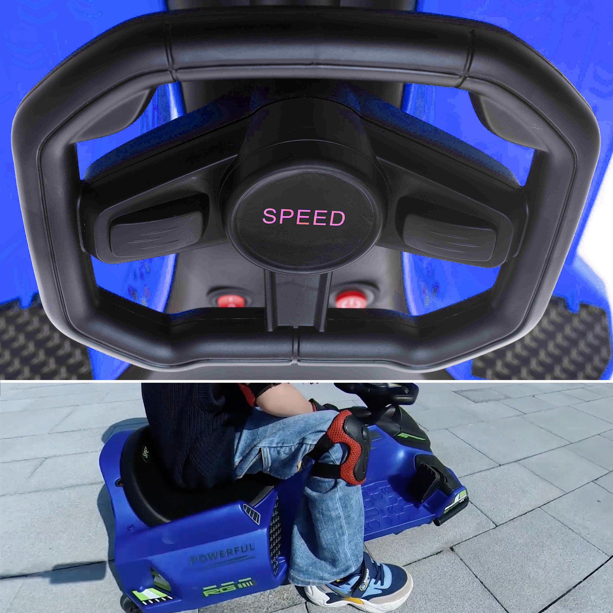 24v VoltRacer™ Drift Kart With Brushless Motor