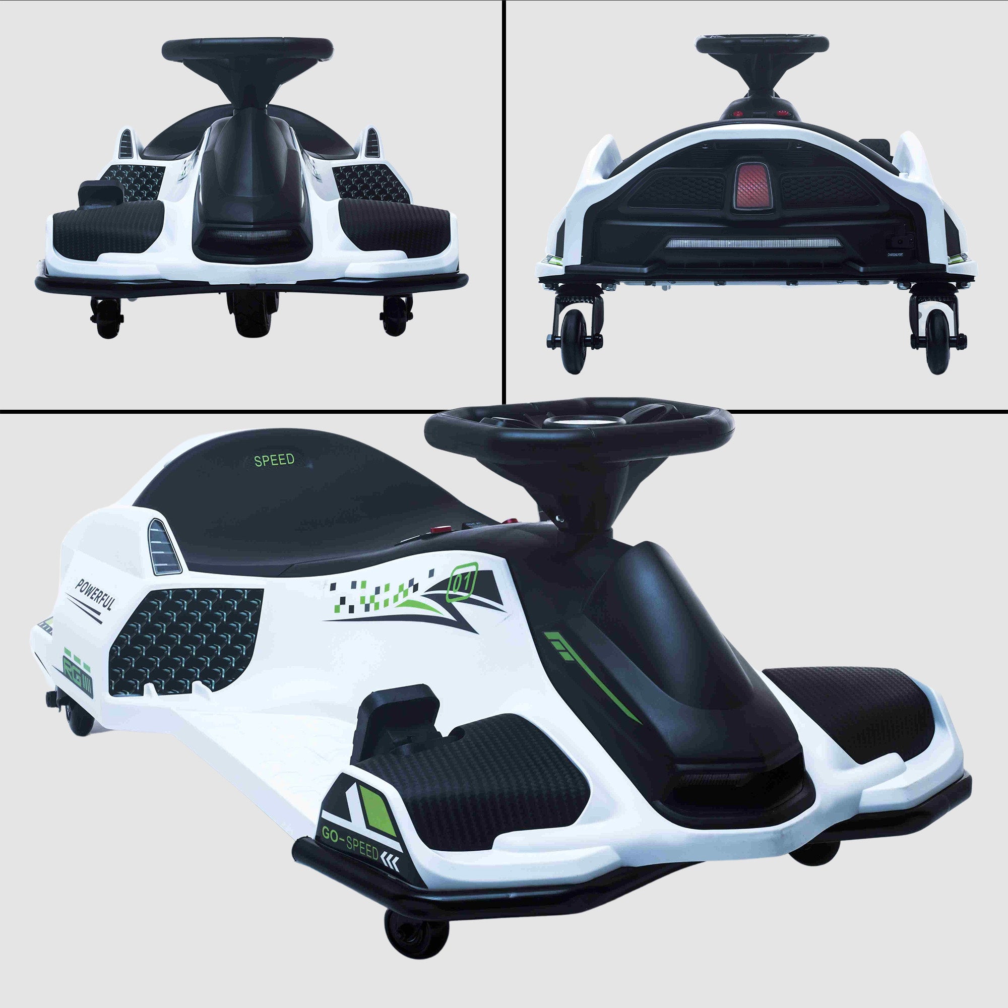 24v VoltRacer™ Drift Kart With Brushless Motor