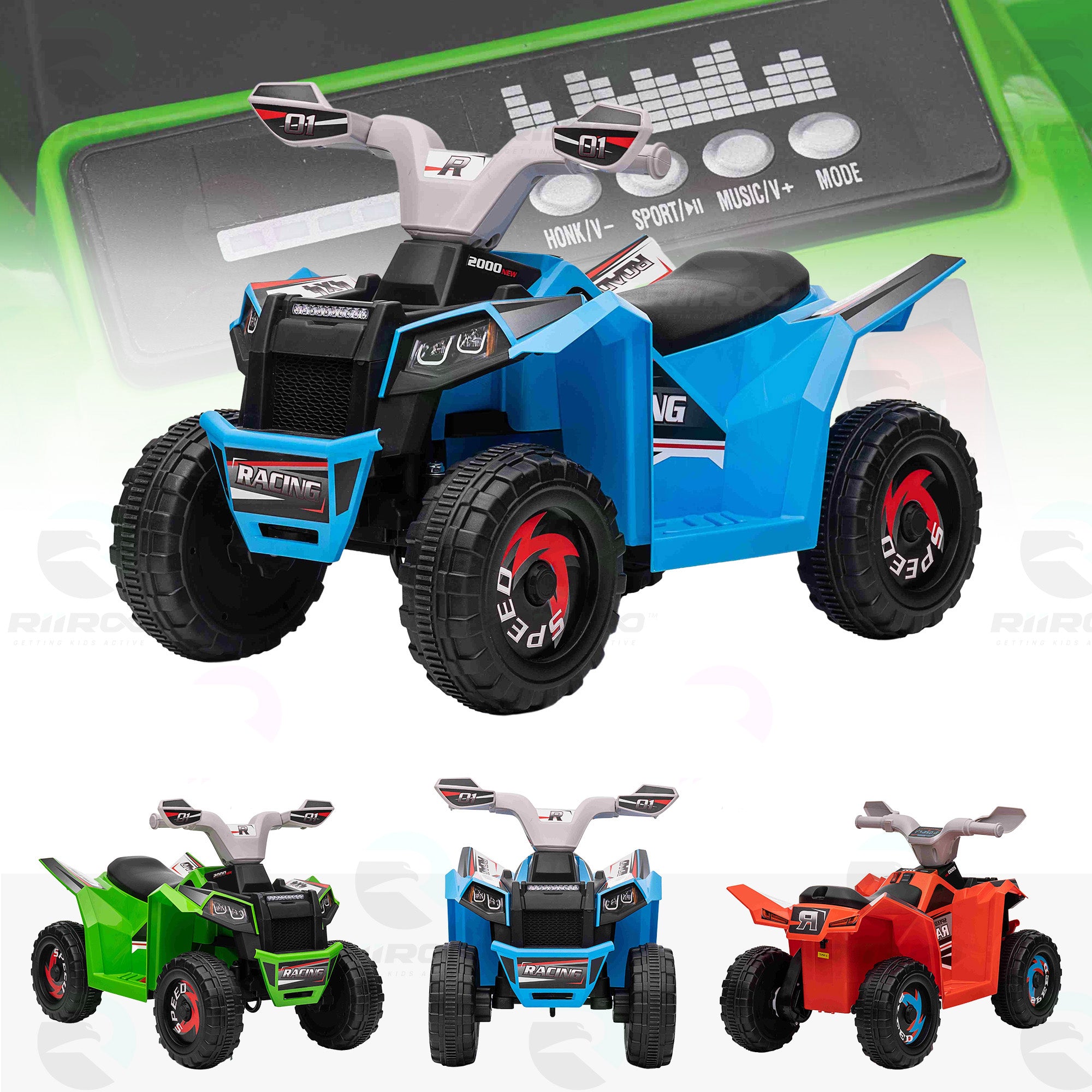 RiiRoo MiniThunder 6V Quad