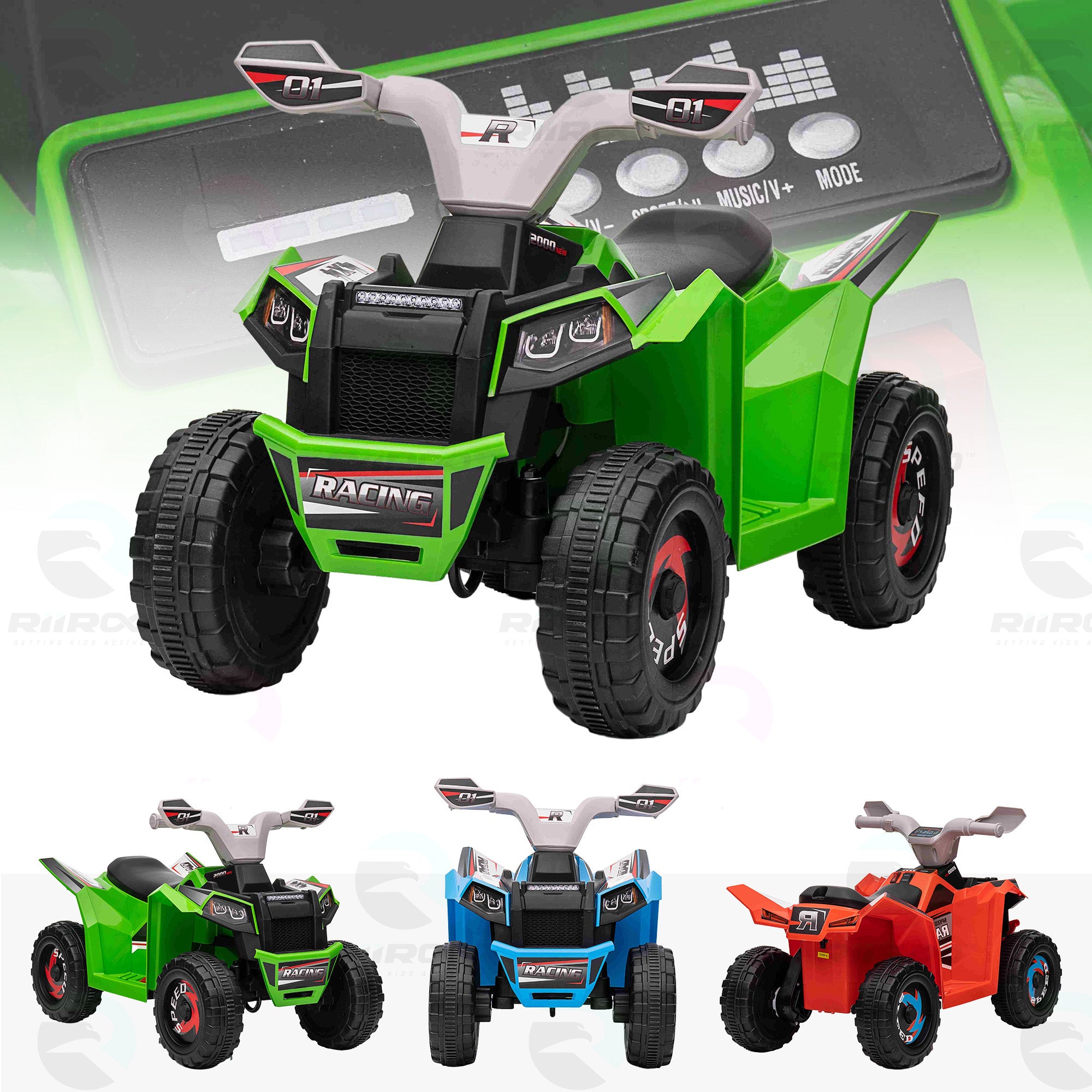 RiiRoo MiniThunder 6V Quad