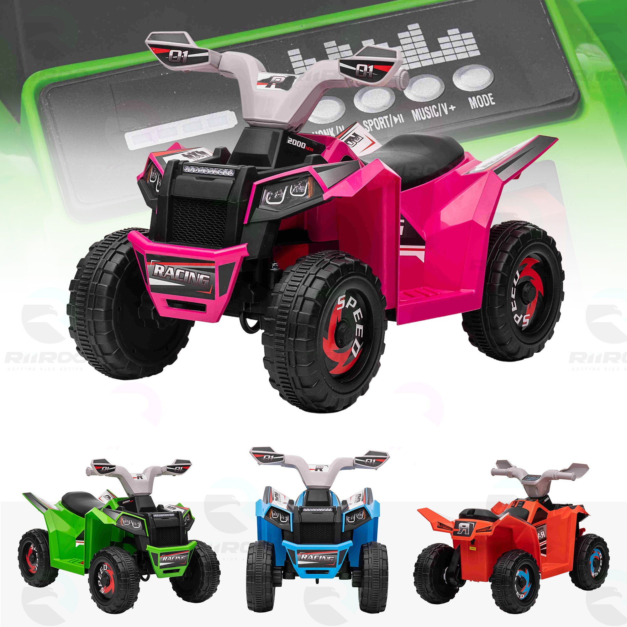 RiiRoo MiniThunder 6V Quad