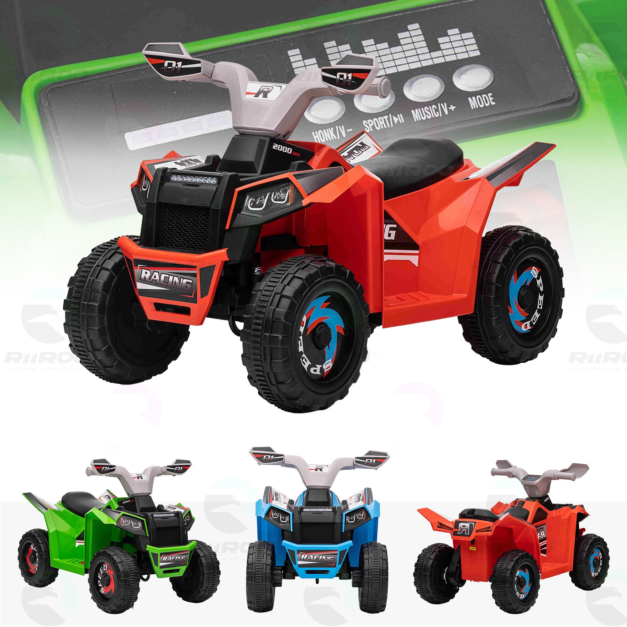 RiiRoo MiniThunder 6V Quad