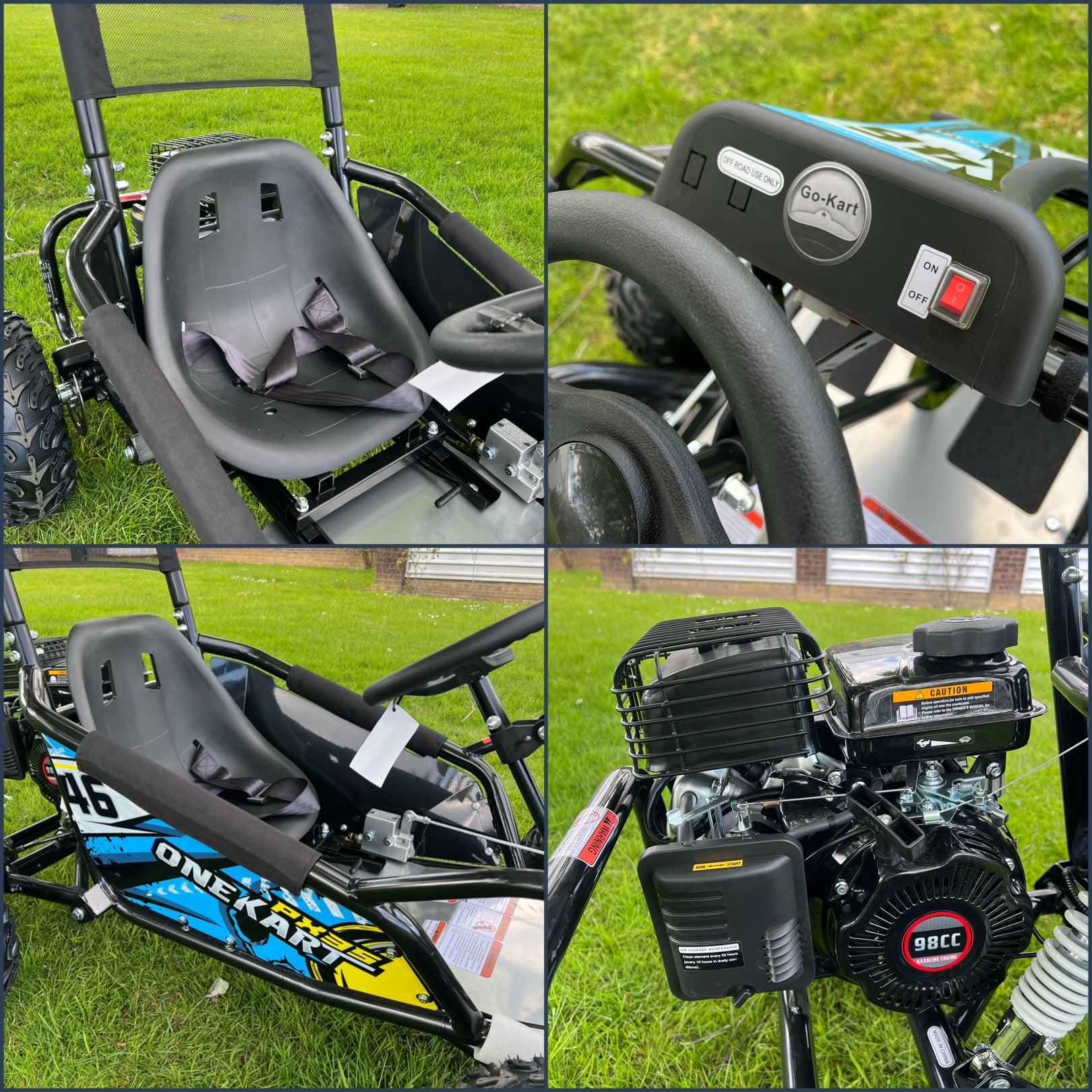 OneKart PX3S | 98 ccm | 4-Takt | Benzin-Gokart