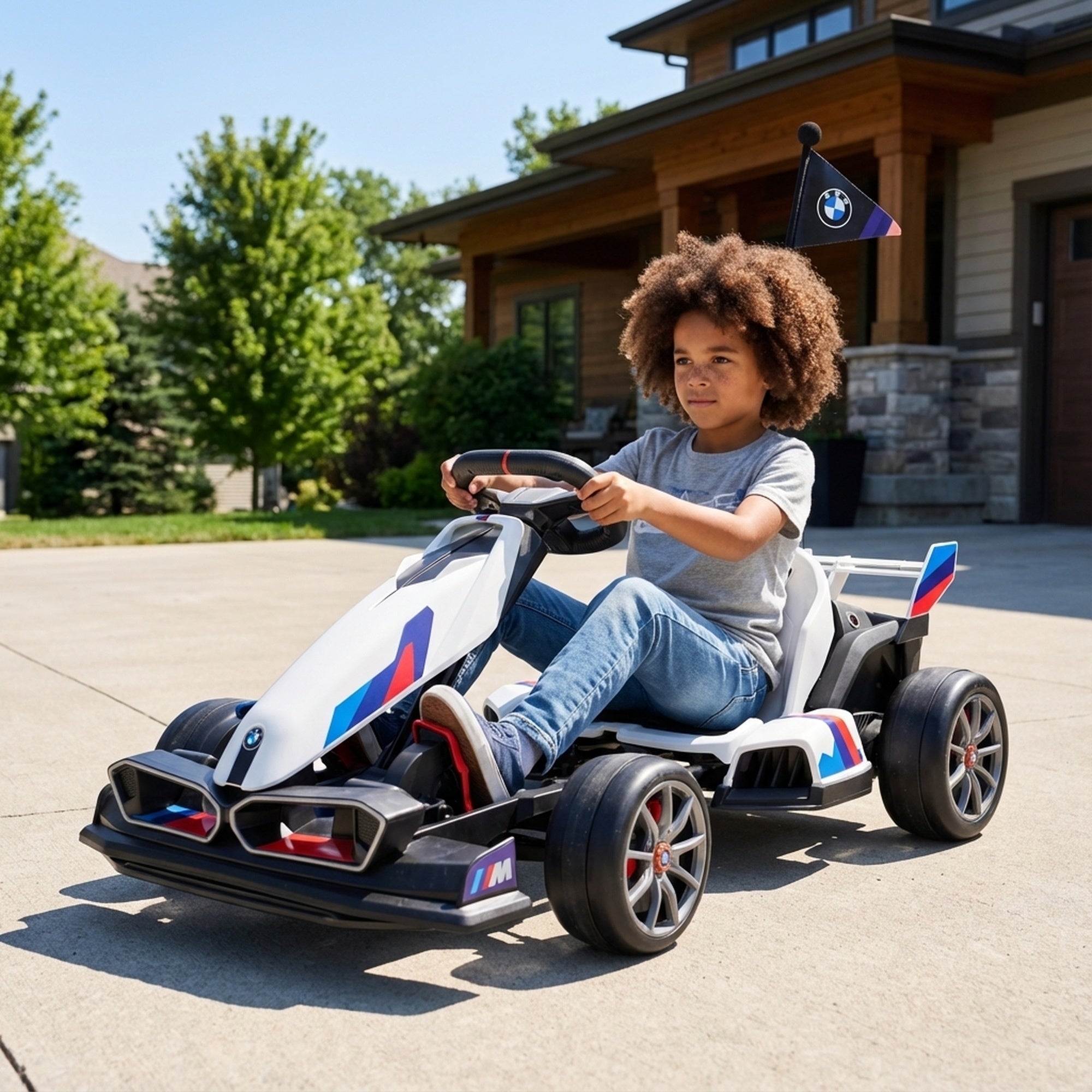 Licensed BMW Drift Kart - DISPLAY MODEL